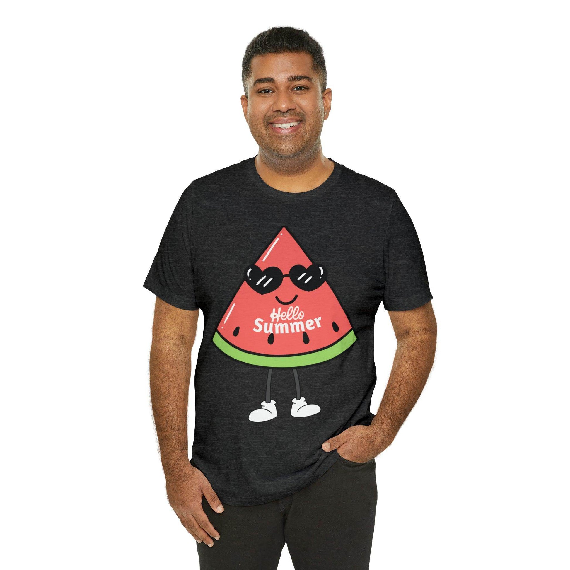 Funny Hello Summer Shirt, Water Mellon shirt, Summer shirts for women and men - Giftsmojo