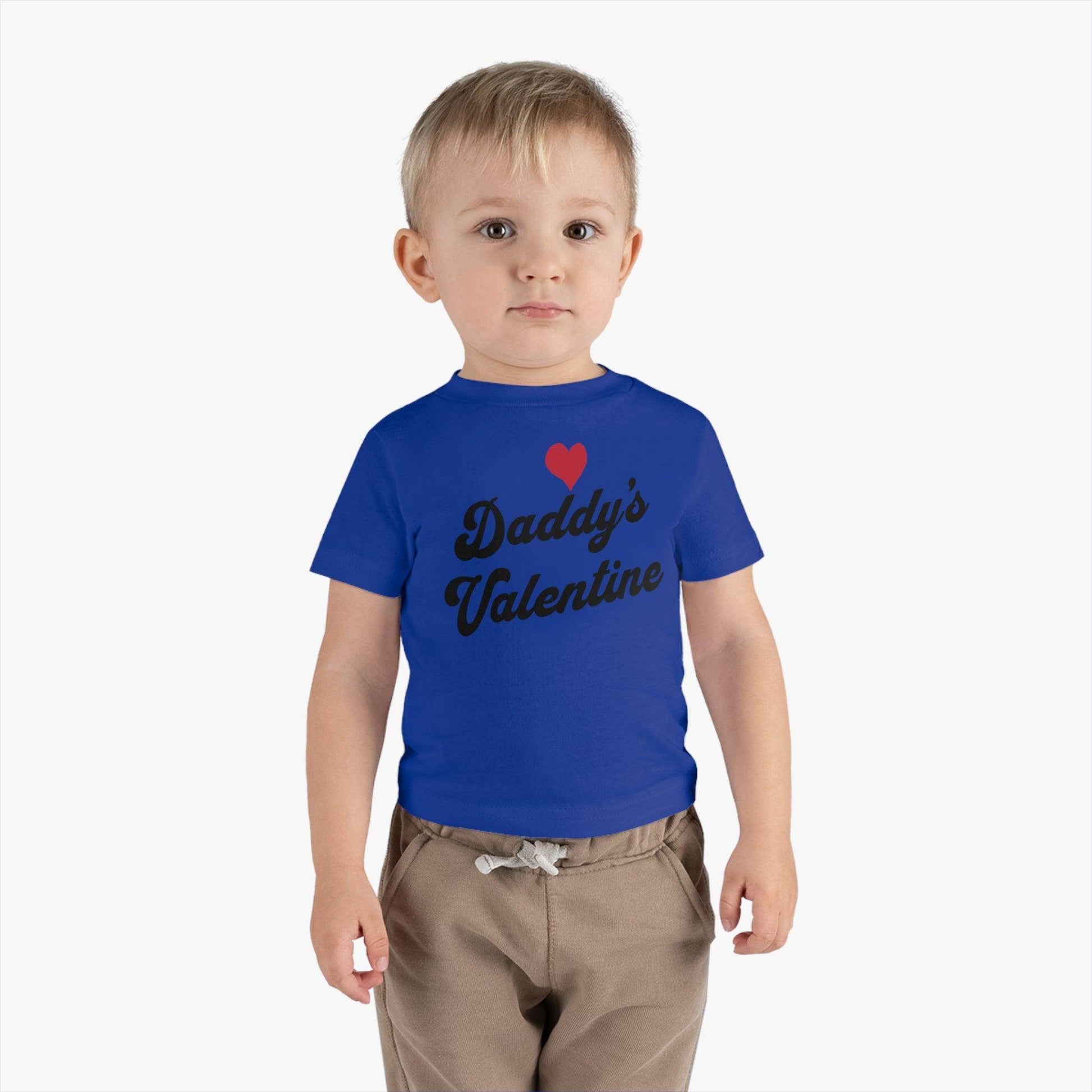 Daddy's Valentine - Valentine shirt for Kids - Giftsmojo