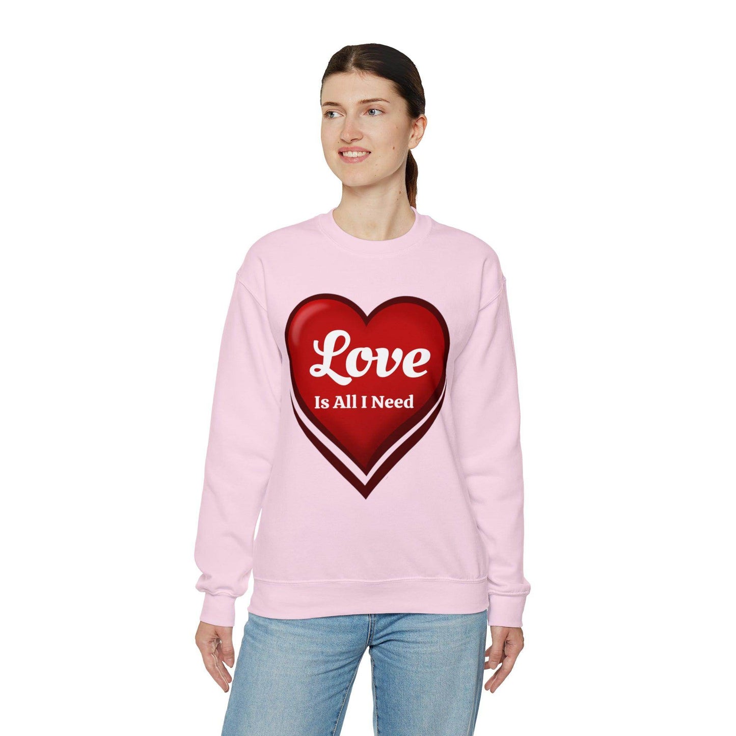 Love is all I need Sweatshirt - Giftsmojo