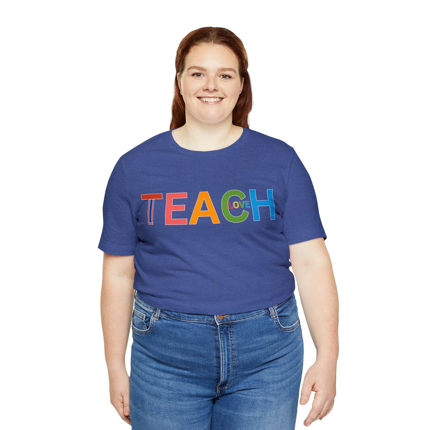 I Teach Love Shirt, Teacher Shirt, Teacher Appreciation Gift for Teachers - Giftsmojo
