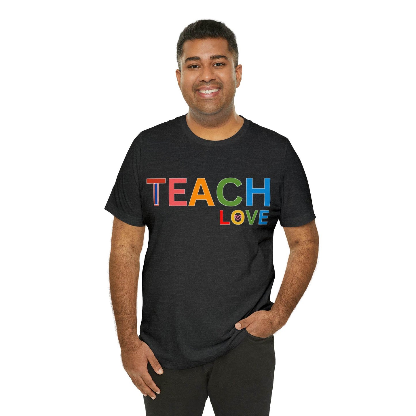 I Teach Love Shirt, Teacher Shirt, Teacher Appreciation Gift for Teachers - Giftsmojo