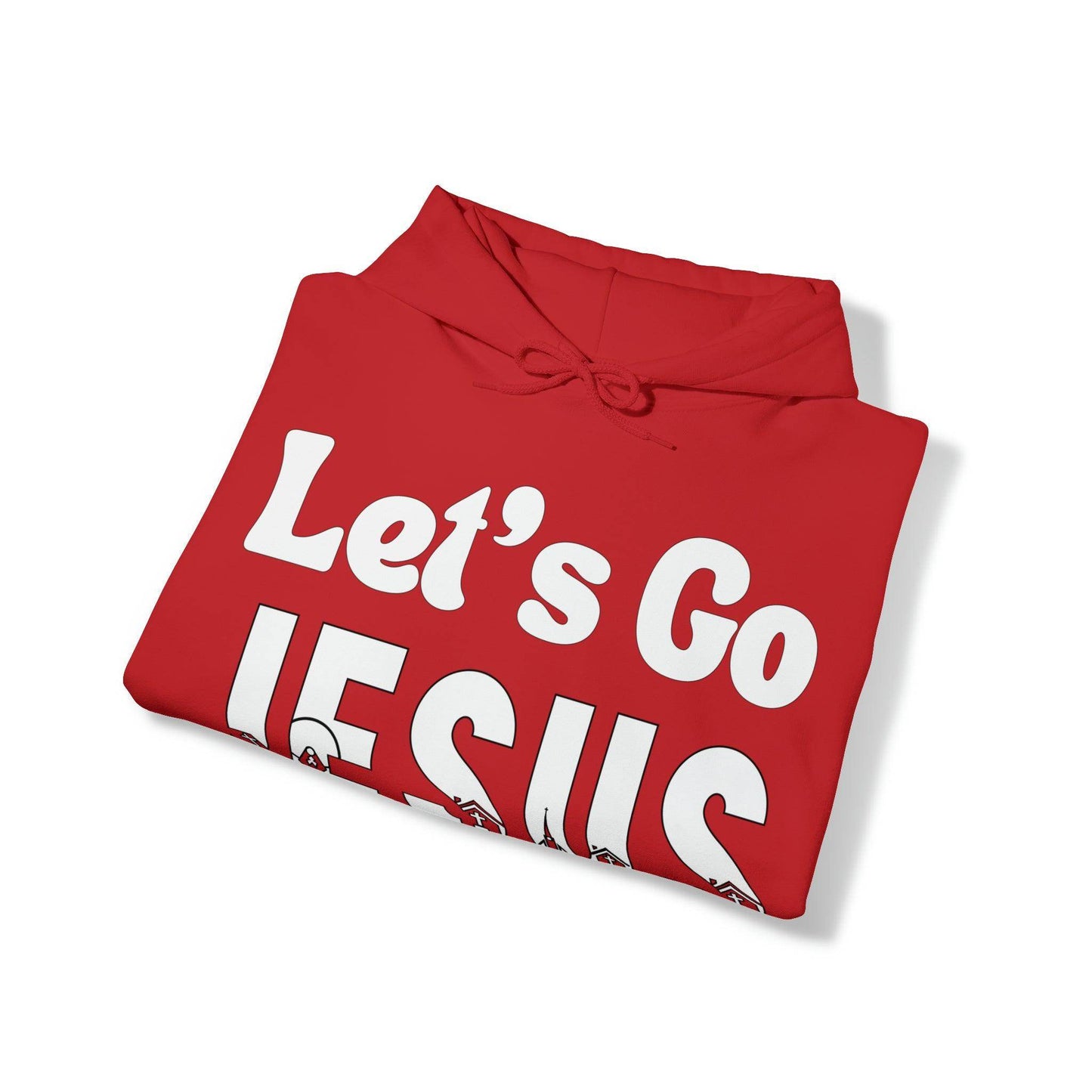 Let's Go Jesus Hoodie Funny Christian Shirt Christian Gift Trendy Christian Sweatshirt Religious Sweatshirt Jesus Hooded Sweatshirt Faith Shirt - Giftsmojo