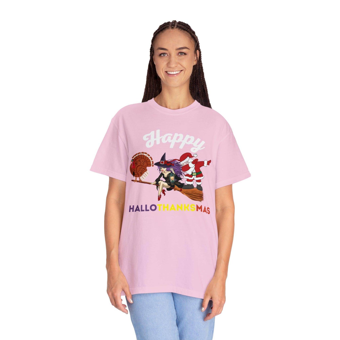 Happy HALLOTHANKSMAS Gift for Fall Halloween Thanksgiving Christmas Gift - Giftsmojo