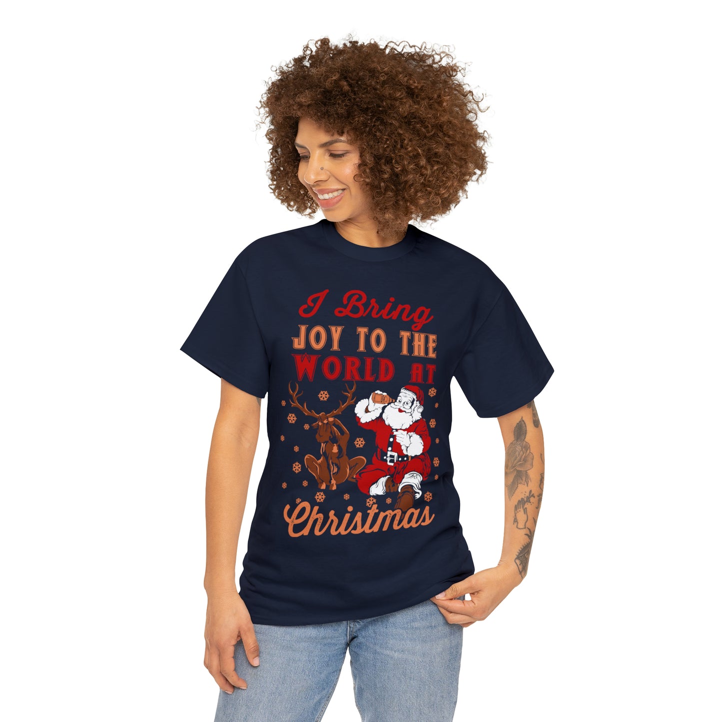 I bring Joy to the World at Christmas Shirt, Christmas Tee Christmas outfit, Christmas gifts