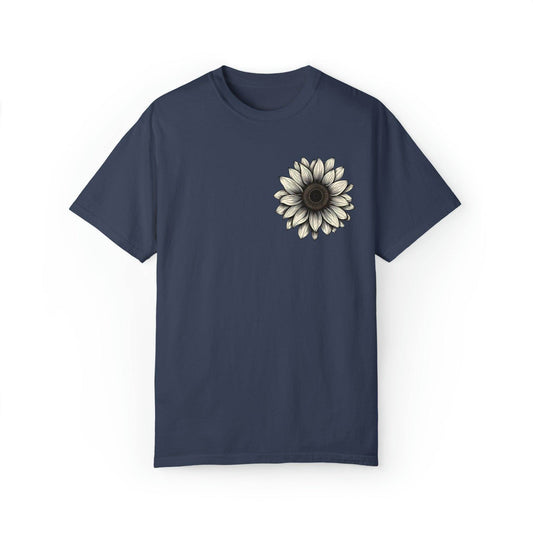 Women Sunflower Shirt Flower Shirt Aesthetic, Floral Graphic Tee Floral Shirt Flower T-shirt, Wild Flower Shirt Gift For Her Wildflower T-shirt - Giftsmojo