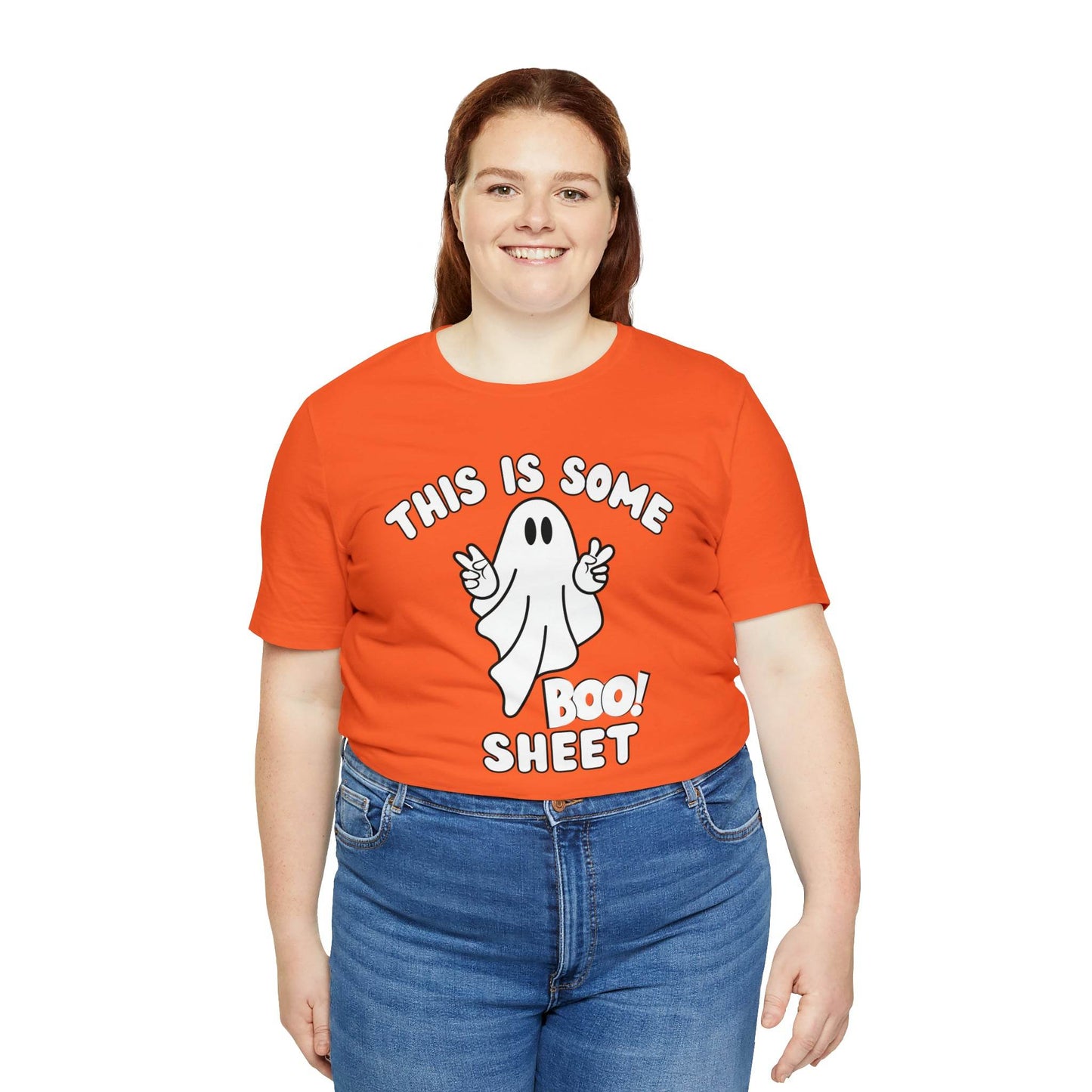 This Is Some Boo Sheet Funny Halloween Shirt Funny Halloween Costume Spooky Season Tee Funny Gift Shirt for Birthday Christmas Anniversary - Giftsmojo