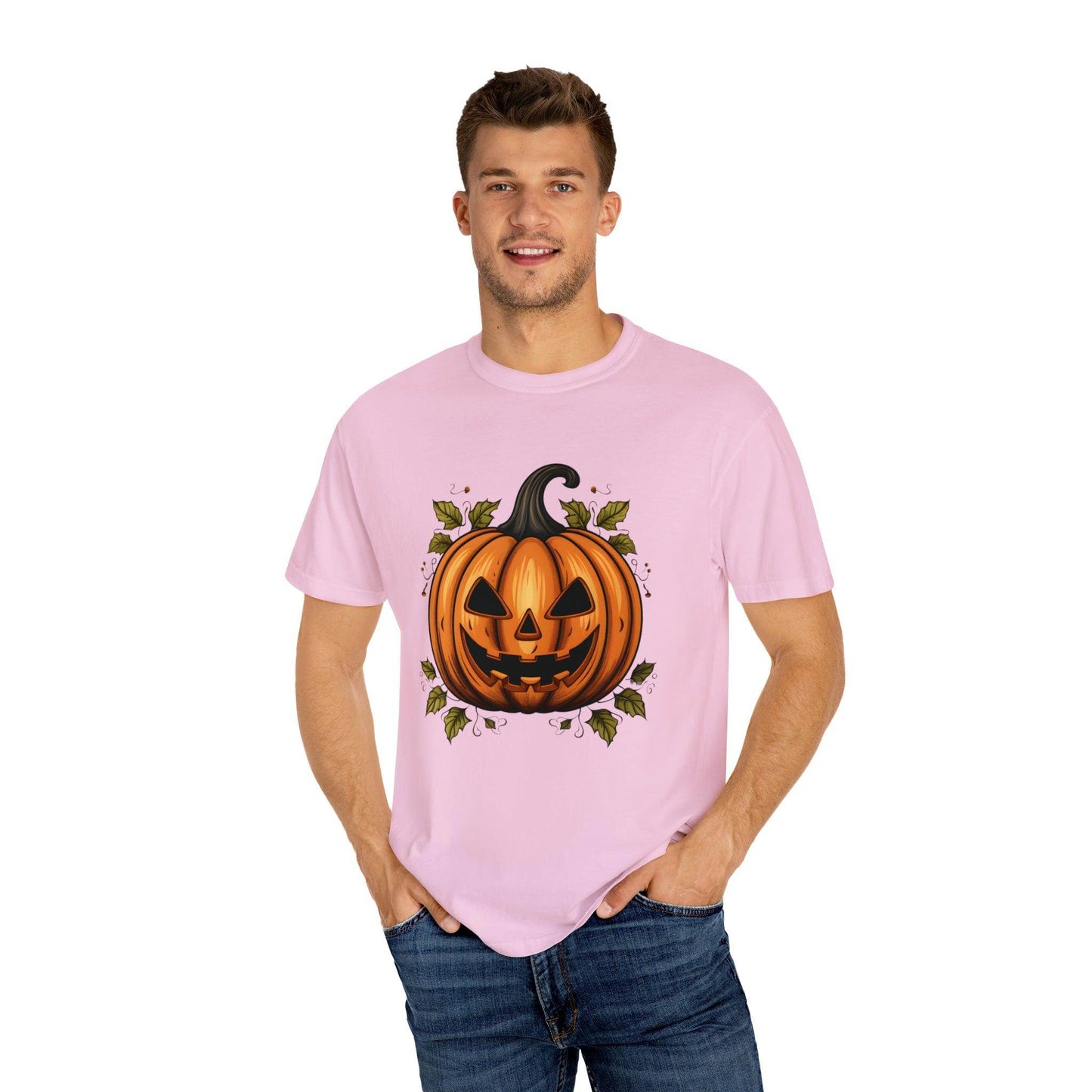 Scary Pumpkin Shirt, Halloween Shirt, Halloween Costume Pumpkin Costume Laughing Pumpkin Tee Fall tshirt Fall Shirt Halloween Gift - Giftsmojo