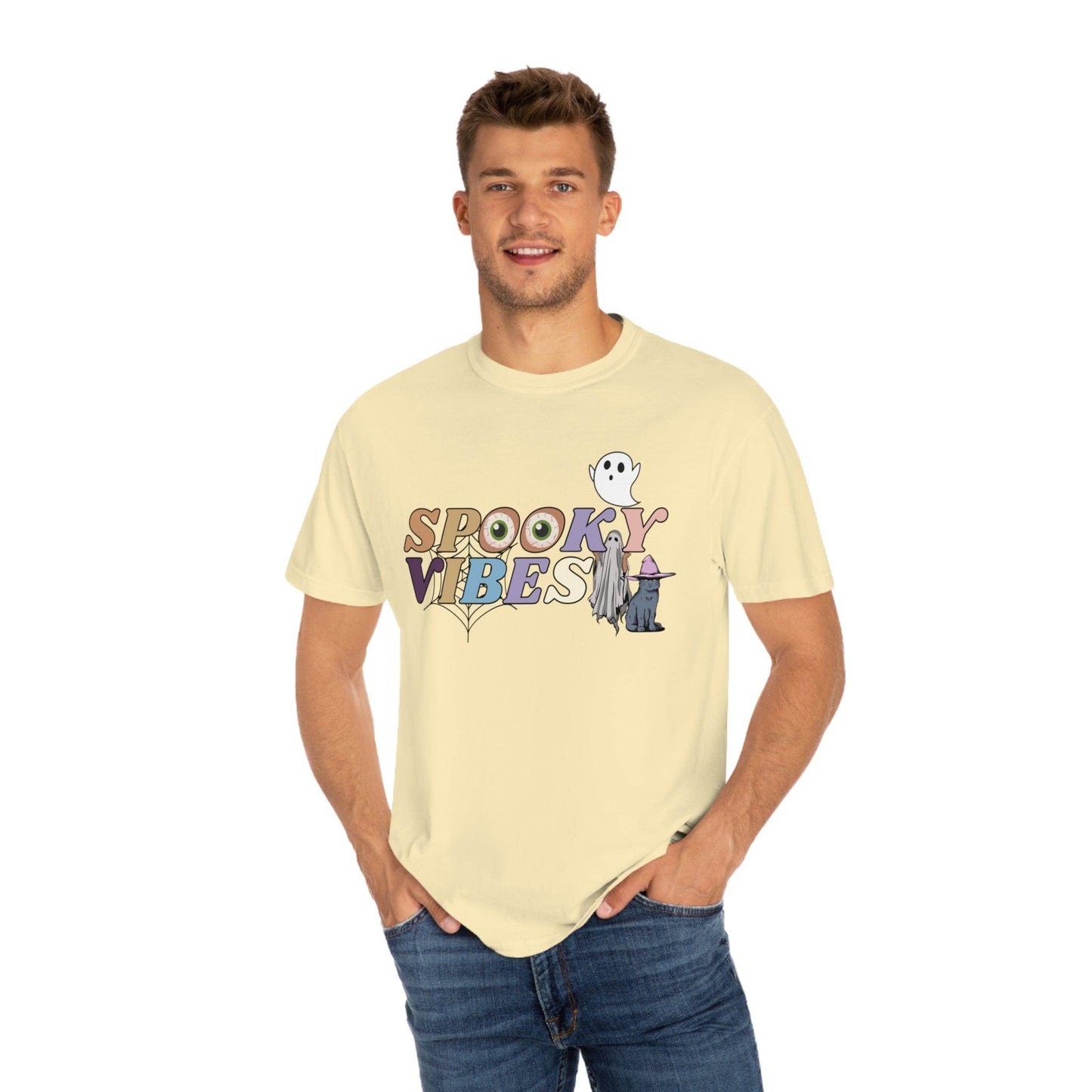 Retro Halloween Tshirt, Spooky Vibes Shirt, Vintage Shirt Halloween Shirt - Giftsmojo