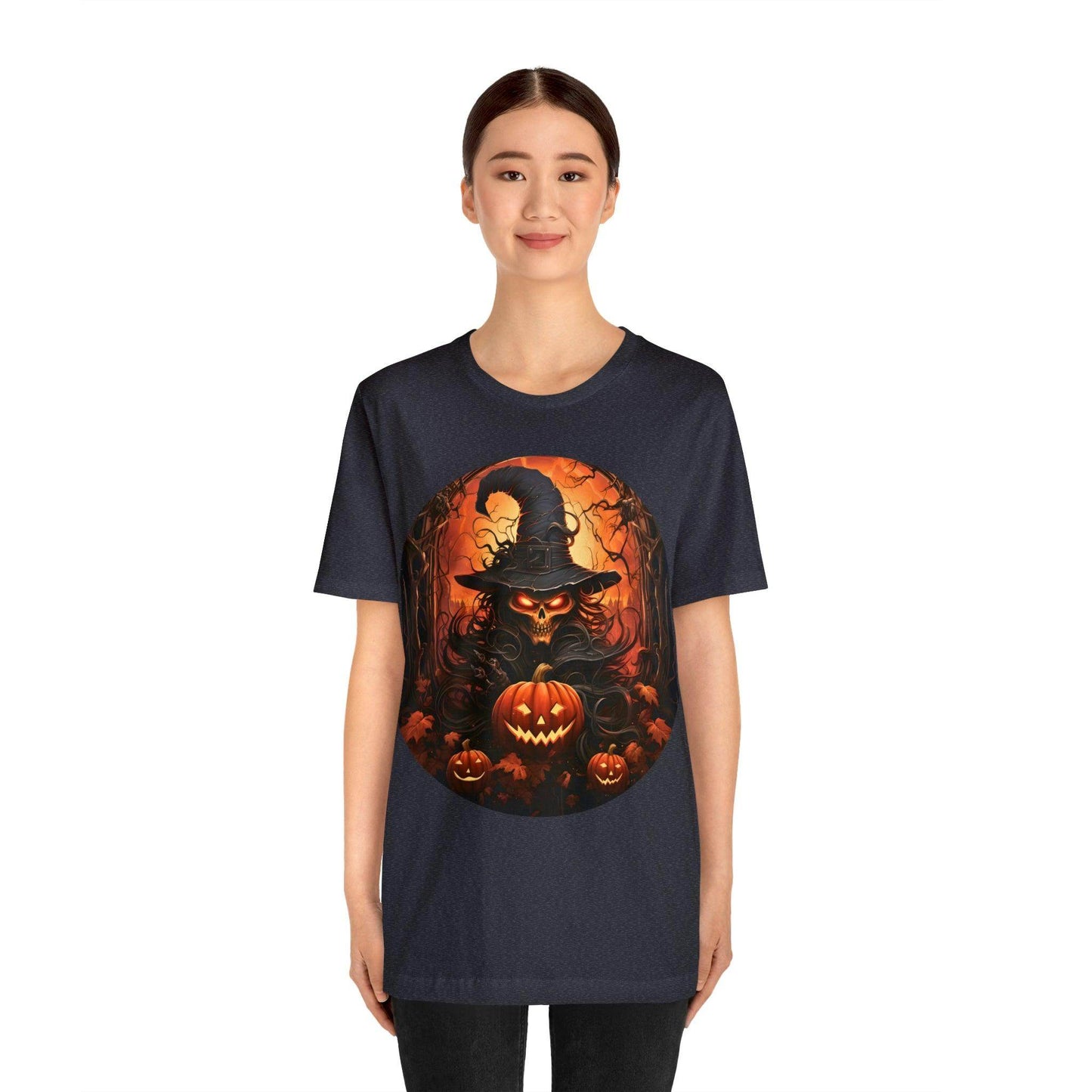 Spooky Jack O Lantern Pumpkin Face Shirt Pumpkin Face Halloween Costume Scary Faces, Pumpkin Silhouette, Vintage Shirt Halloween Shirt - Giftsmojo