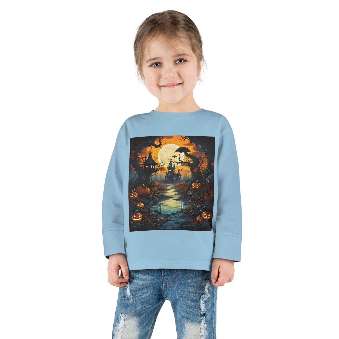 Toddler Halloween Costume Toddler Costume Long Sleeve Tee Happy Halloween Kids Costume - Giftsmojo