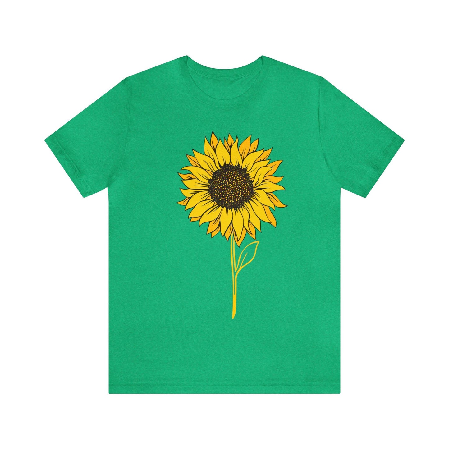 Sunflower Shirt, Floral Tee Shirt, Flower Shirt, Garden Shirt, Womens Fall Summer Shirt Sunshine Tee, Gift for Gardener, Nature love T shirt