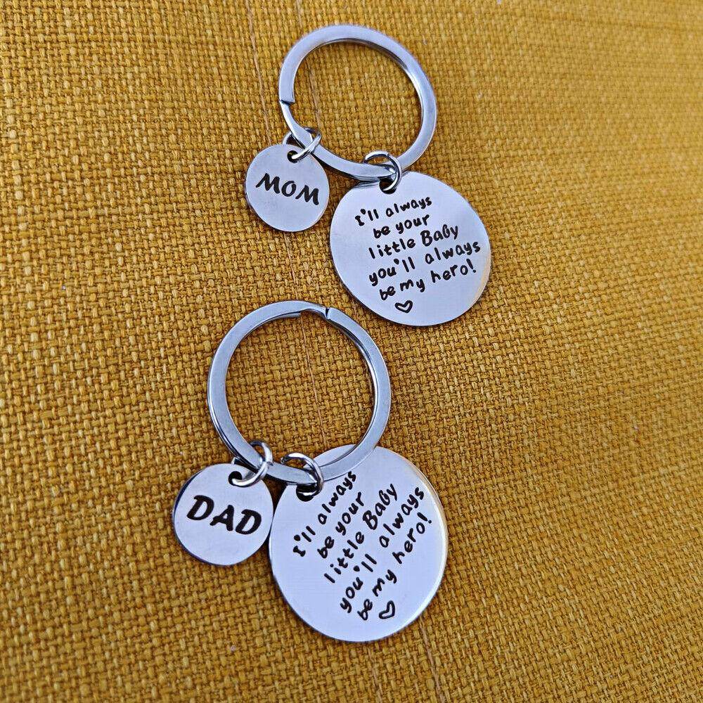 Gift For Parents Birthday Father Mother Day Anniversary Mom Dad Keychain Charm - Giftsmojo
