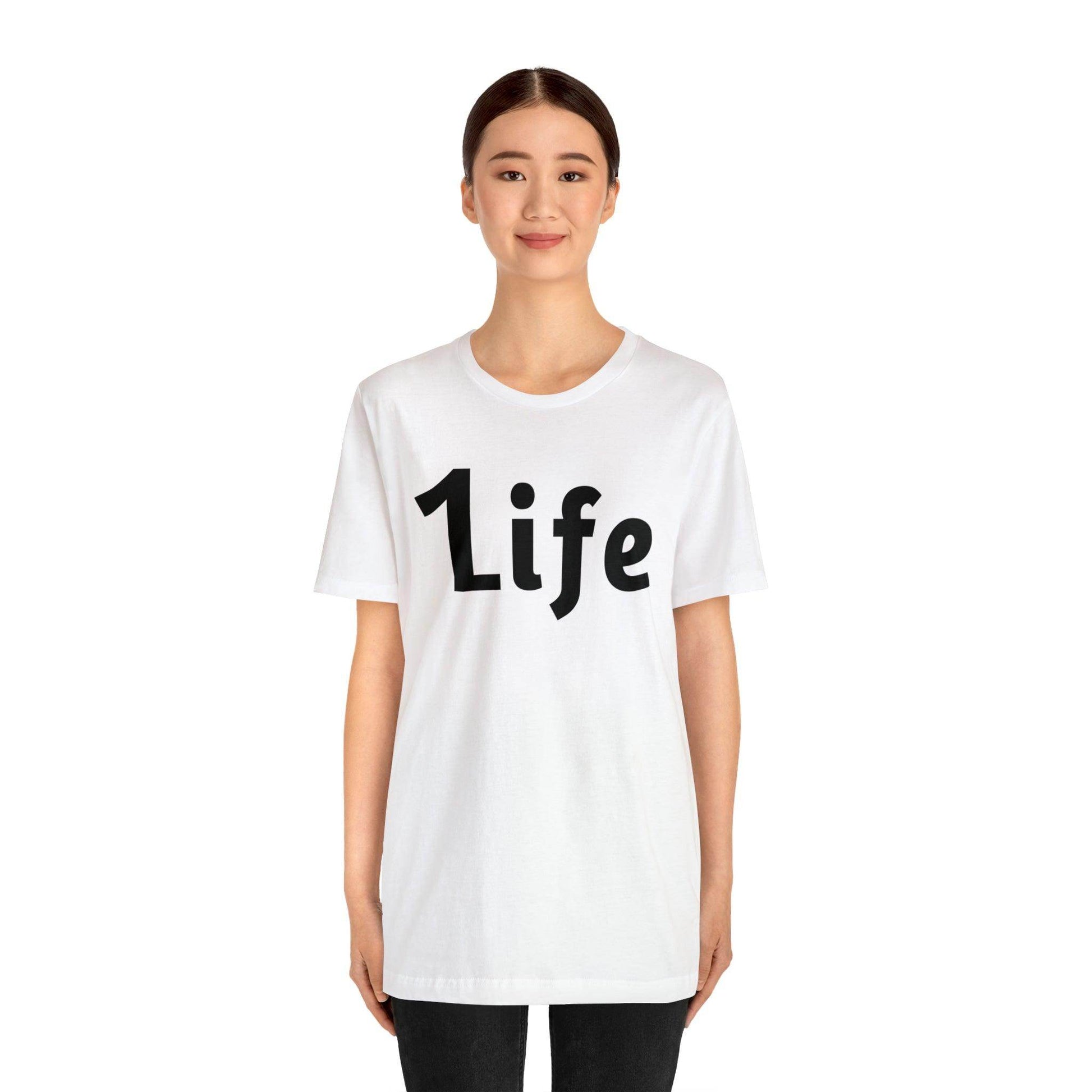 One life Shirt 1life shirt Live Your Life You Only Have One Life To Live - Giftsmojo