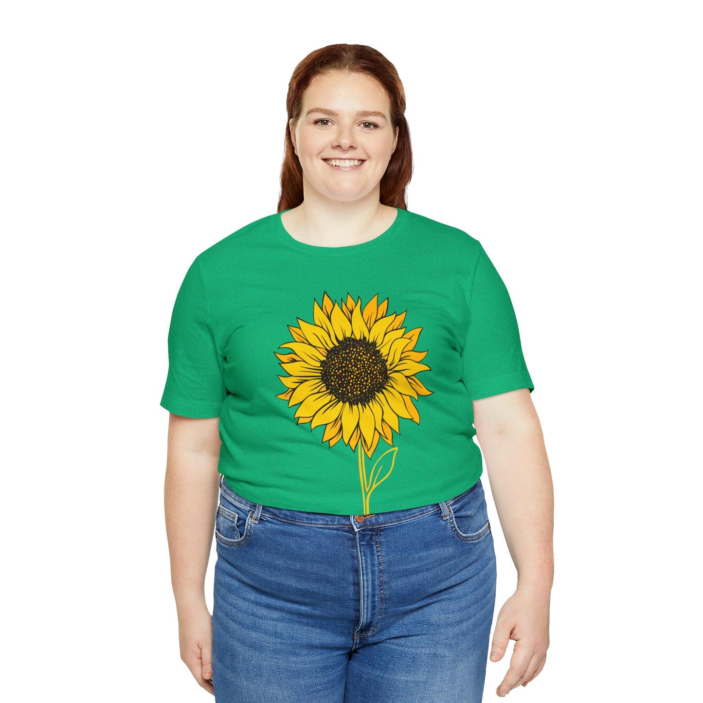 Sunflower Shirt, Floral Tee Shirt, Flower Shirt, Garden Shirt, Womens Fall Summer Shirt Sunshine Tee, Gift for Gardener, Nature love T shirt