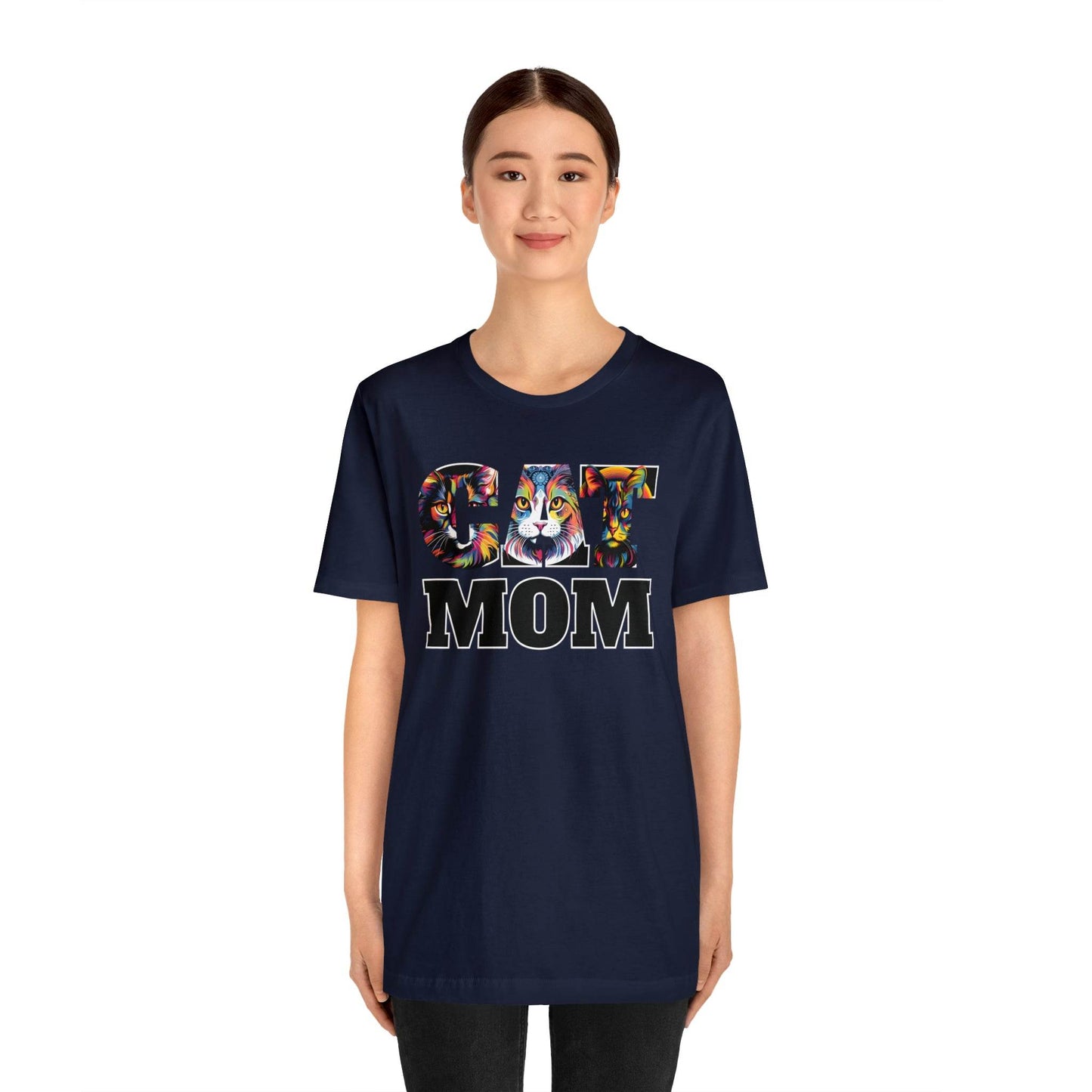 Vintage Cat Shirt Retro Cat Mom Tshirt Animal Lover Gift Cat T Shirt Cat Mom Gift Cat Lover Gift - Cat Lover Shirt Trendy Shirt for Cat Mom - Giftsmojo