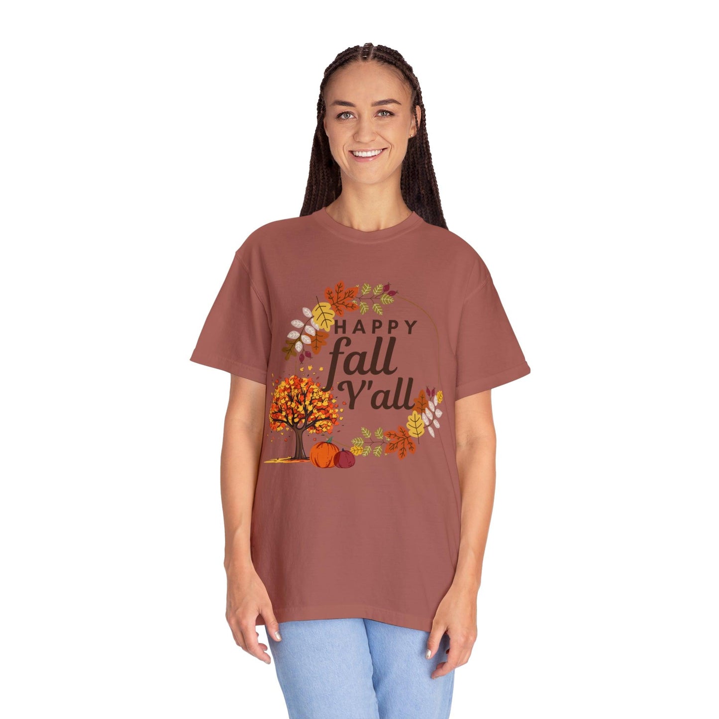 Happy Fall Y'all Gift for Fall, Funny fall shirts gift, autumn tee,