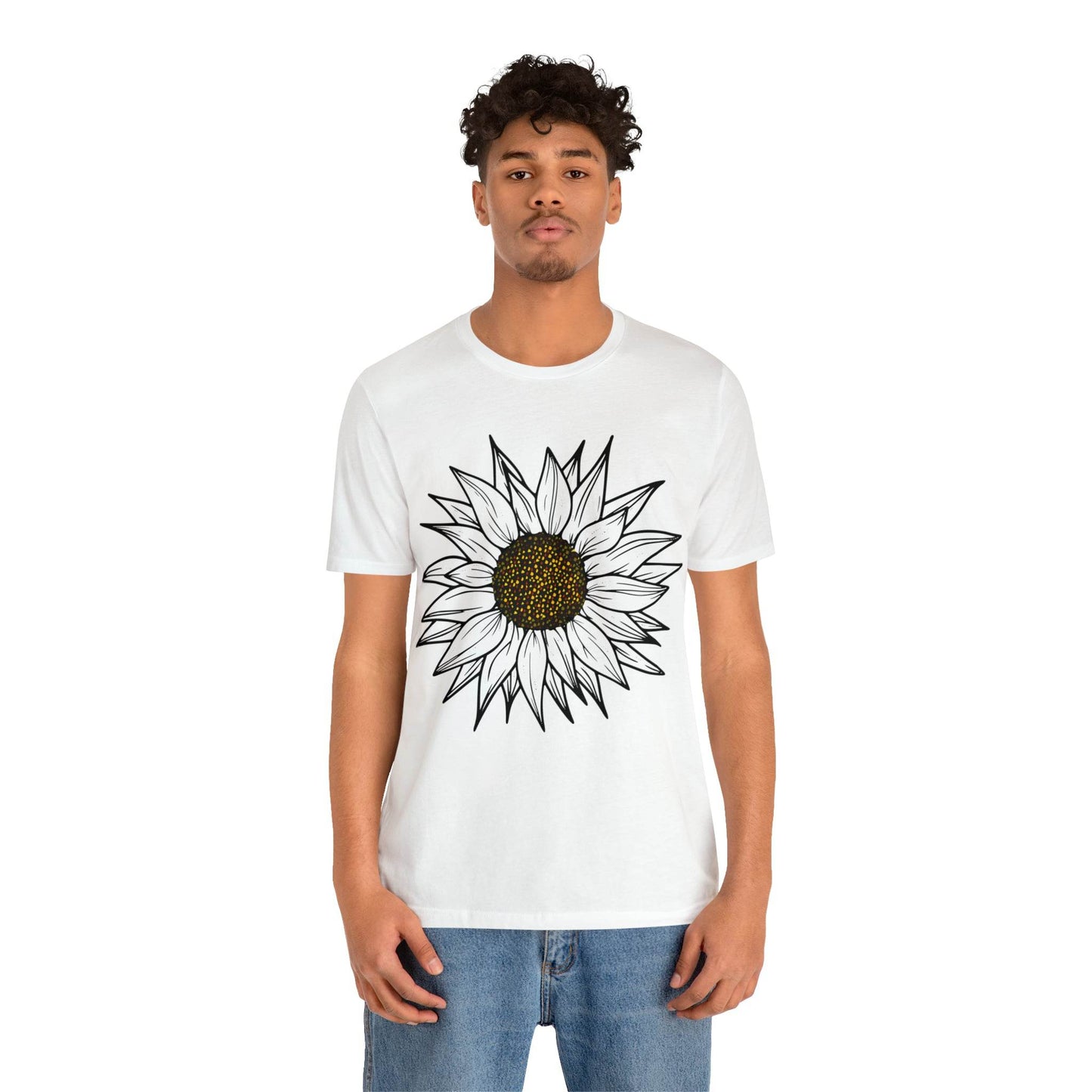 Sunflower Shirt, Floral Tee Shirt, Flower Shirt, Garden Shirt, Womens Fall Summer Shirt Sunshine Tee, Gift for Gardener, Nature love shirt - Giftsmojo