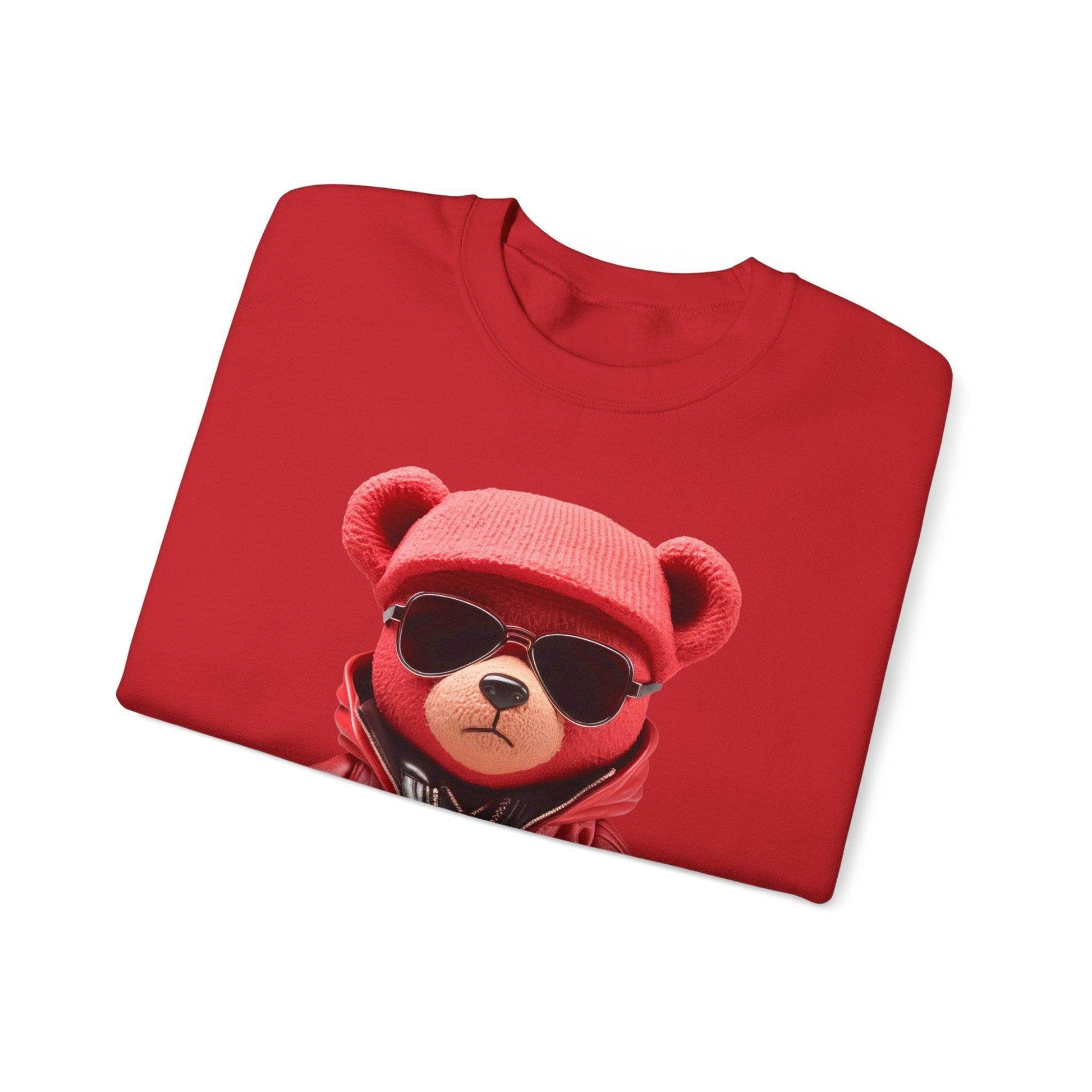 Hip-Hop Teddy Bear Sweatshirt: Elevate Your Style with Streetwear Chic - Giftsmojo