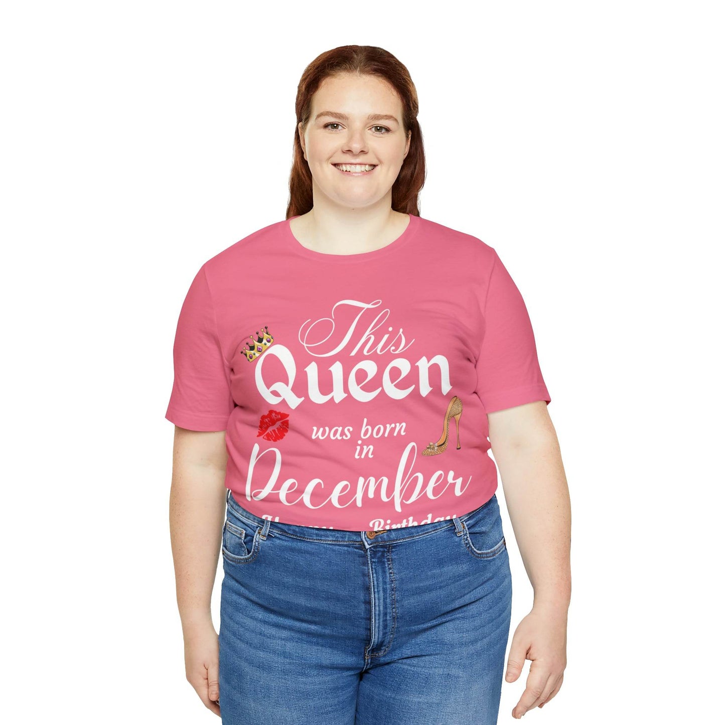 Birthday Queen Shirt, Gift for Birthday, This Queen was born in December Shirt, Funny Queen Shirt, Funny Birthday Shirt, Birthday Gift - Giftsmojo
