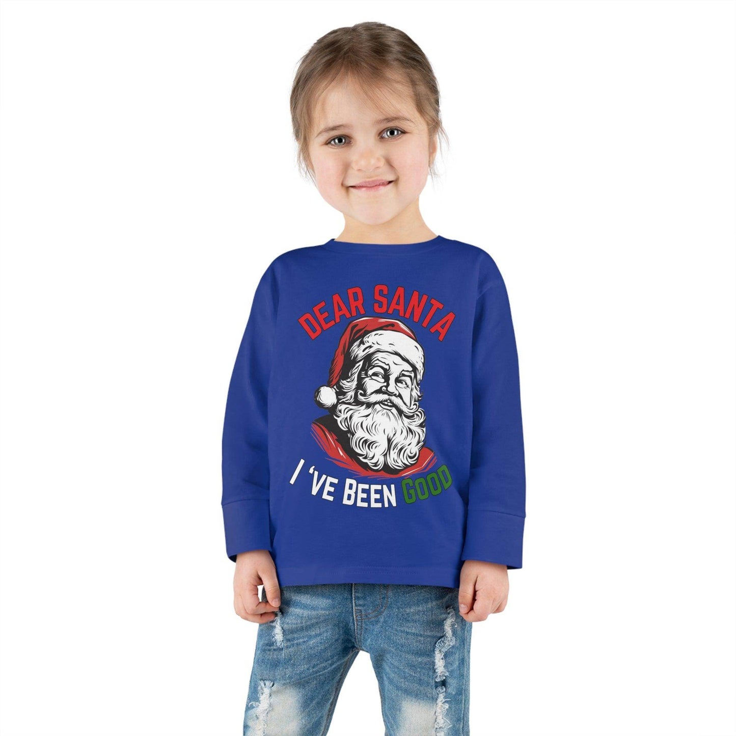 Santa I Have Been Good Christmas Shirt for Kids Christmas Outfit for Kids - Giftsmojo