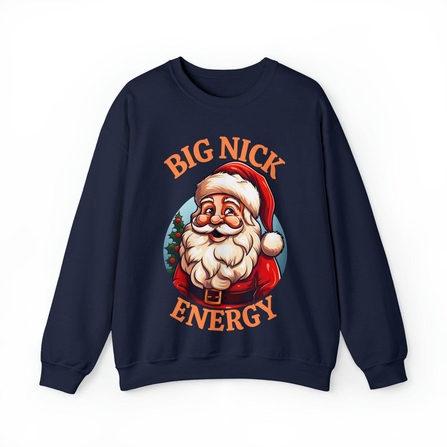 Christmas Santa Sweatshirt Santa Sweater Christmas Sweater Christmas Shirt Santa Claus Shirt Saint Nick - Giftsmojo