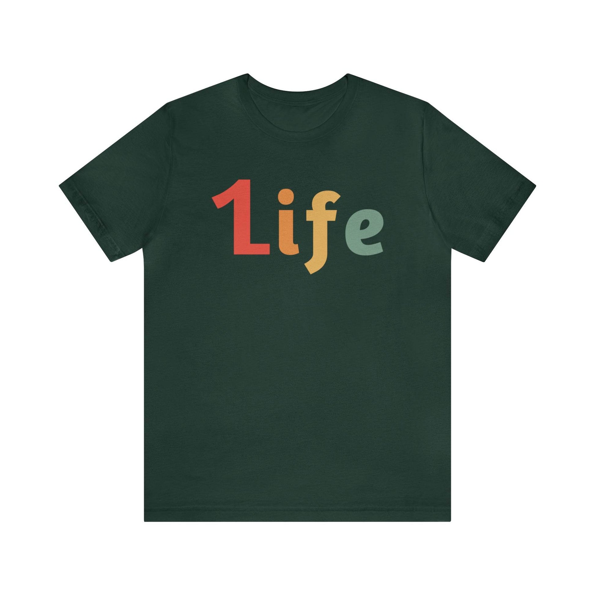 Retro One life Shirt 1life shirt Live Your Life You Only Have One Life To Live Retro Shirt - Giftsmojo