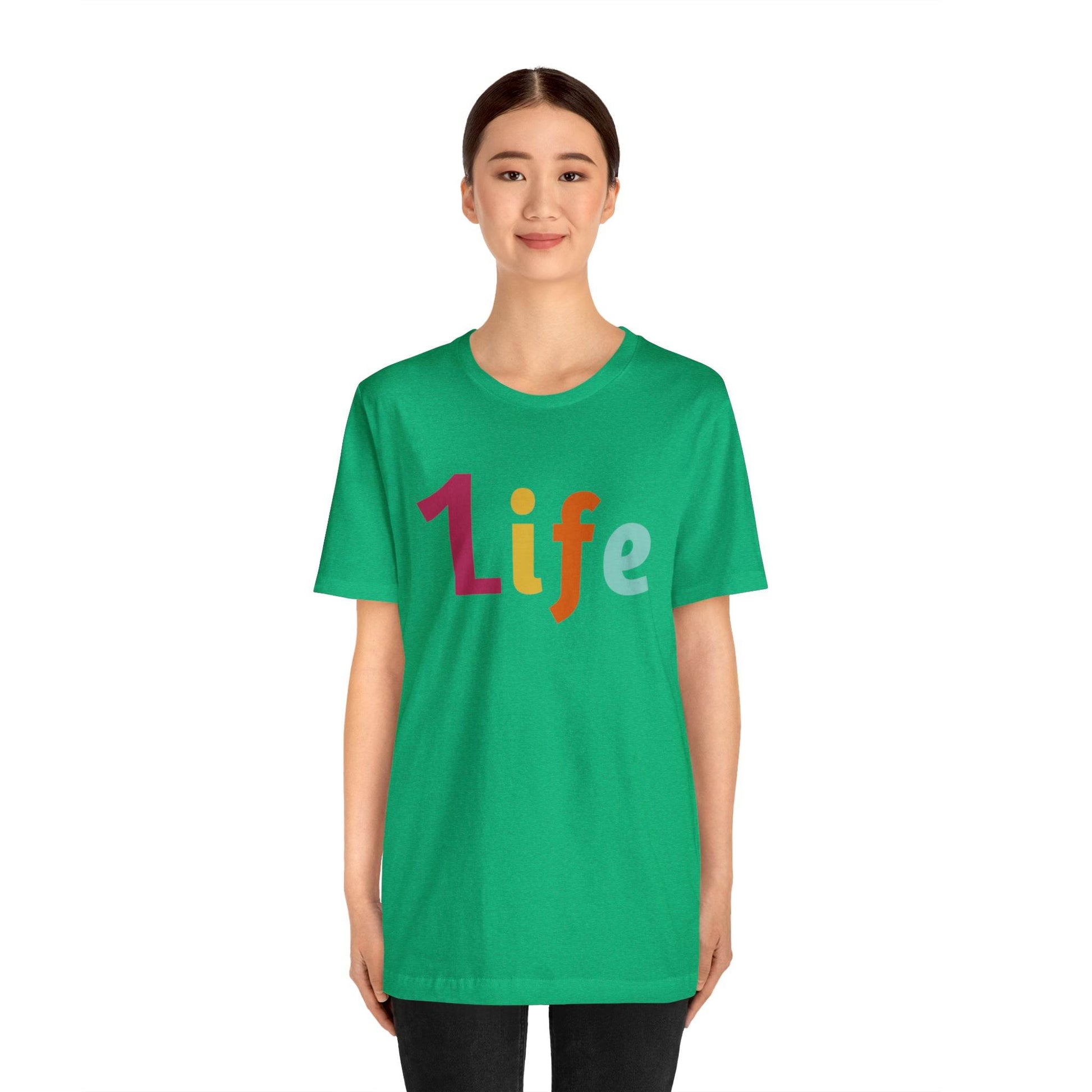 One life Shirt 1life shirt Live Your Life You Only Have One Life To Live Shirt - Giftsmojo