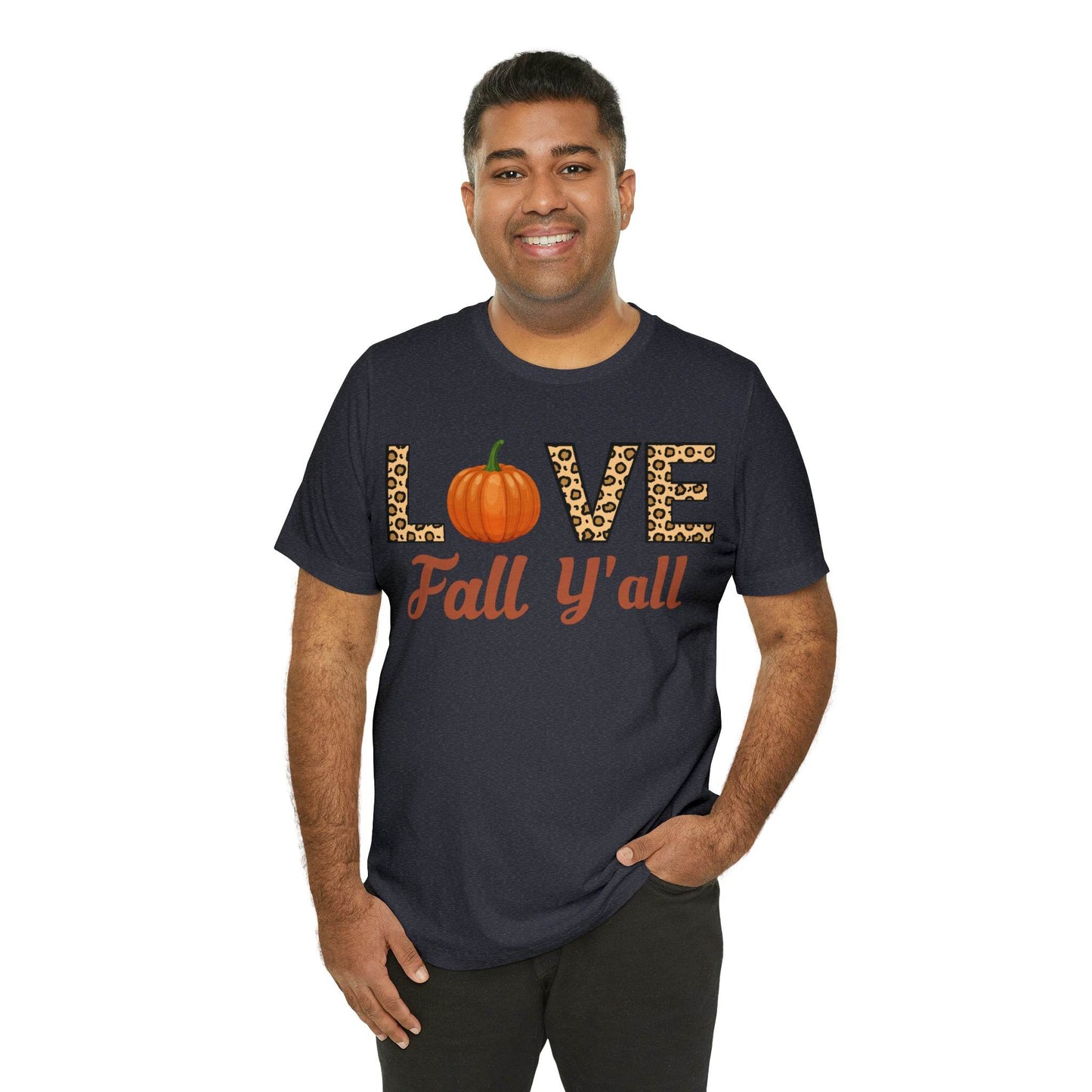 Leopard Print Love Fall Y'all - Giftsmojo