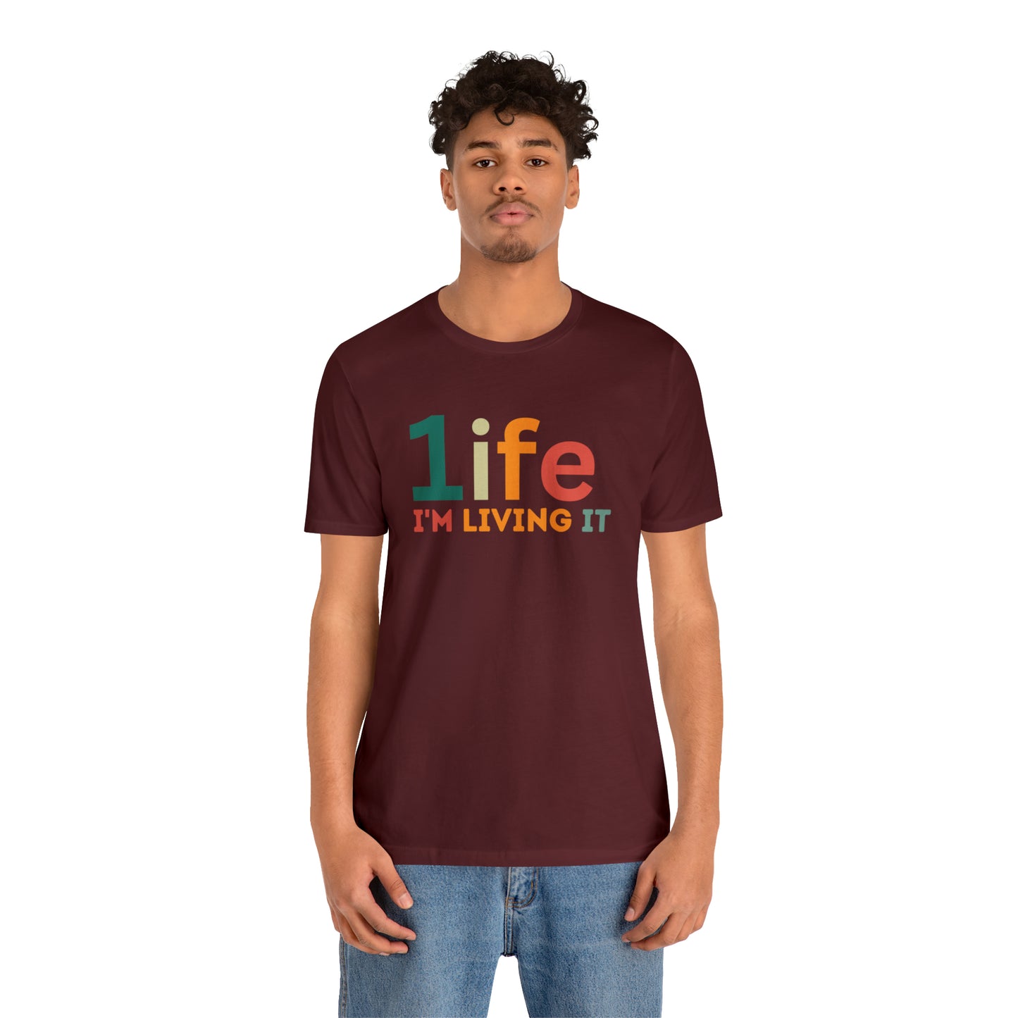 One life Shirt Retro 1life shirt Live Your Life You Only Have One Life To Live Retro Shirt