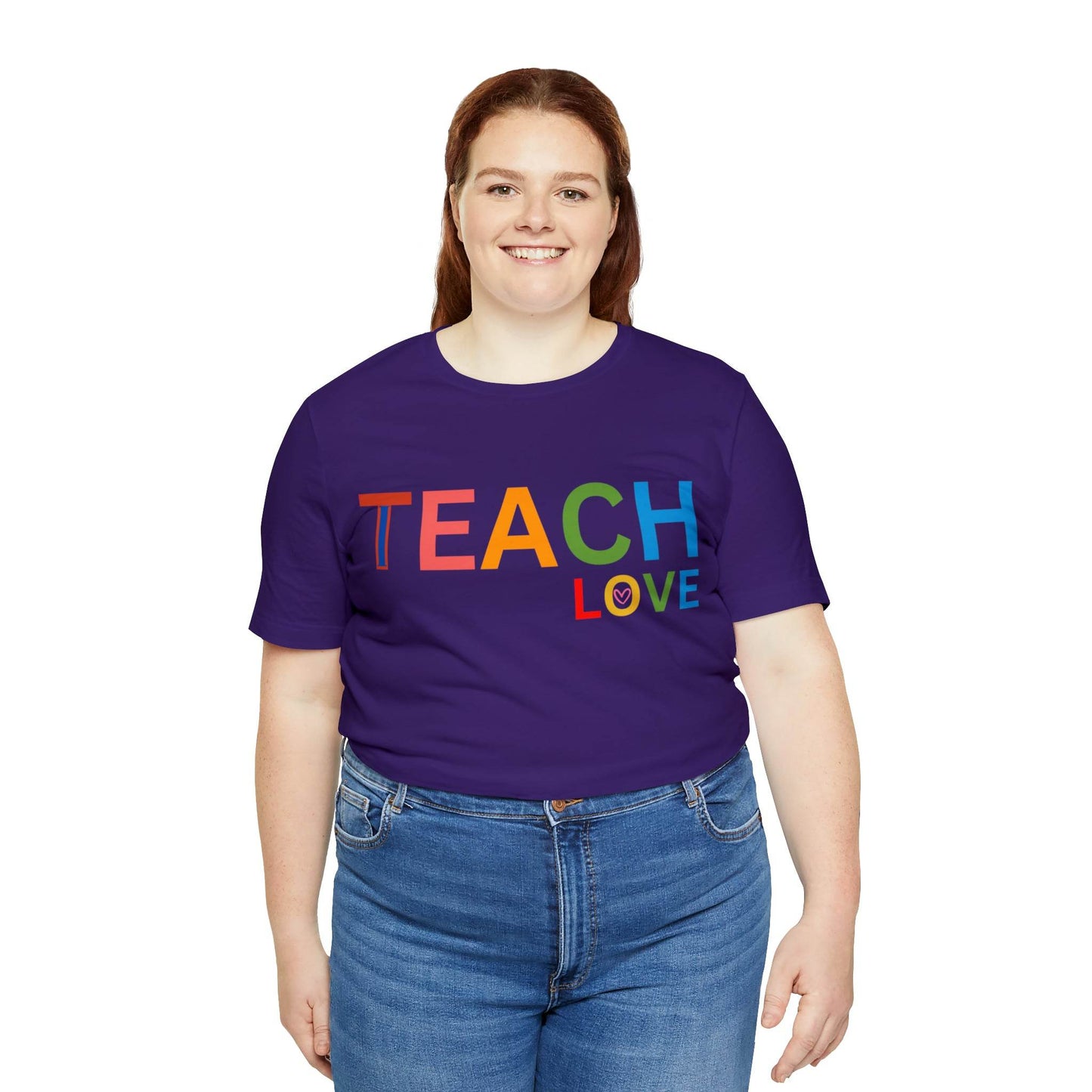 I Teach Love Shirt, Teacher Shirt, Teacher Appreciation Gift for Teachers - Giftsmojo