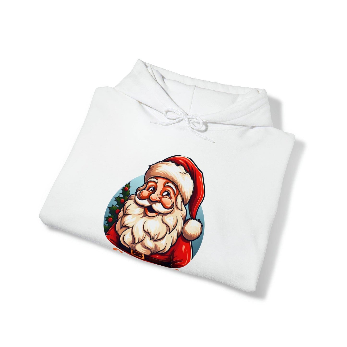 Santa Hooded Sweatshirt Santa Hooded Sweatshirt Christmas Sweater Pullover Christmas Pullover Santa Claus Shirt - Giftsmojo