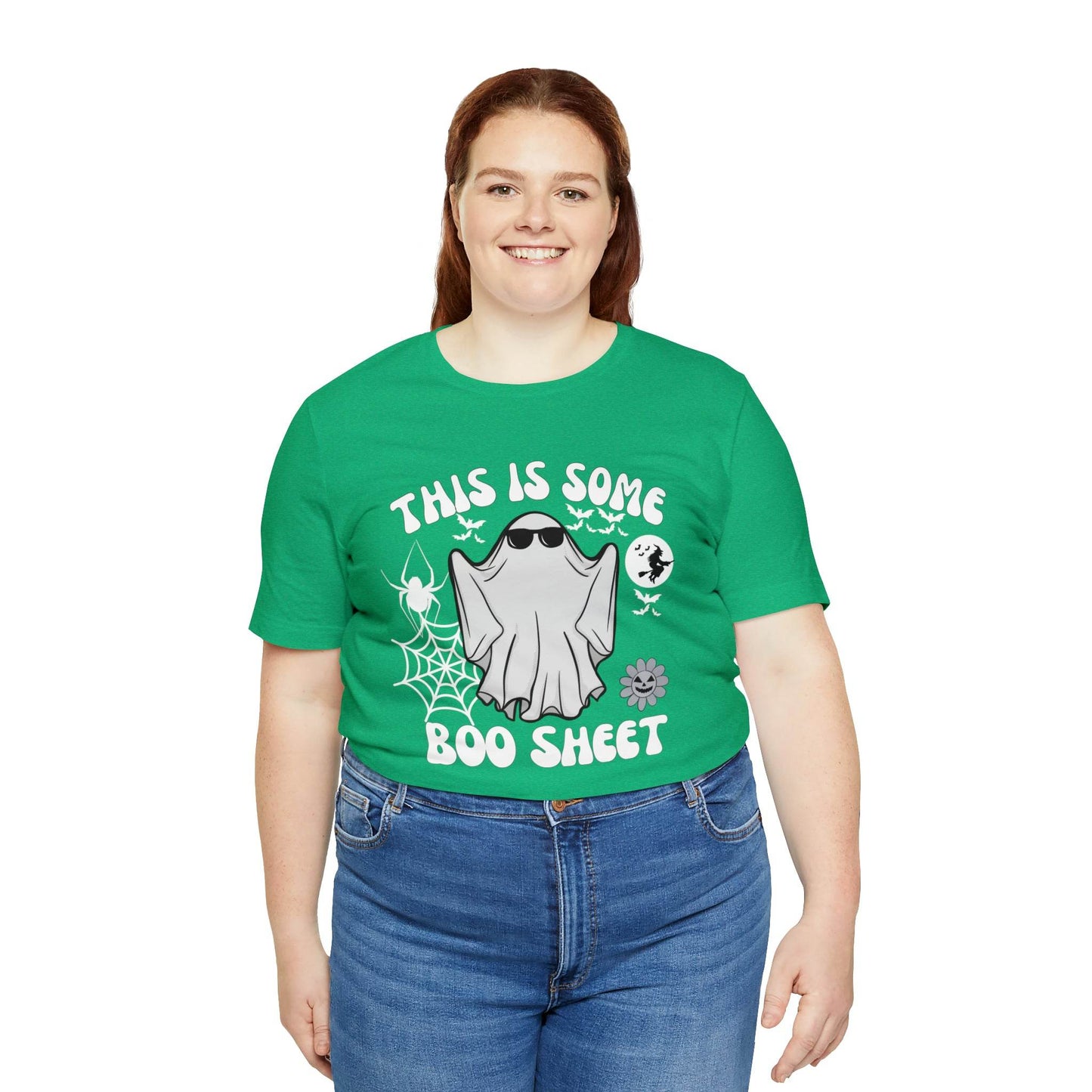 This Is Some Boo Sheet Funny Halloween Shirt Funny Halloween Costume Spooky Season Tee Funny Gift Shirt for Birthday Christmas Anniversary - Giftsmojo