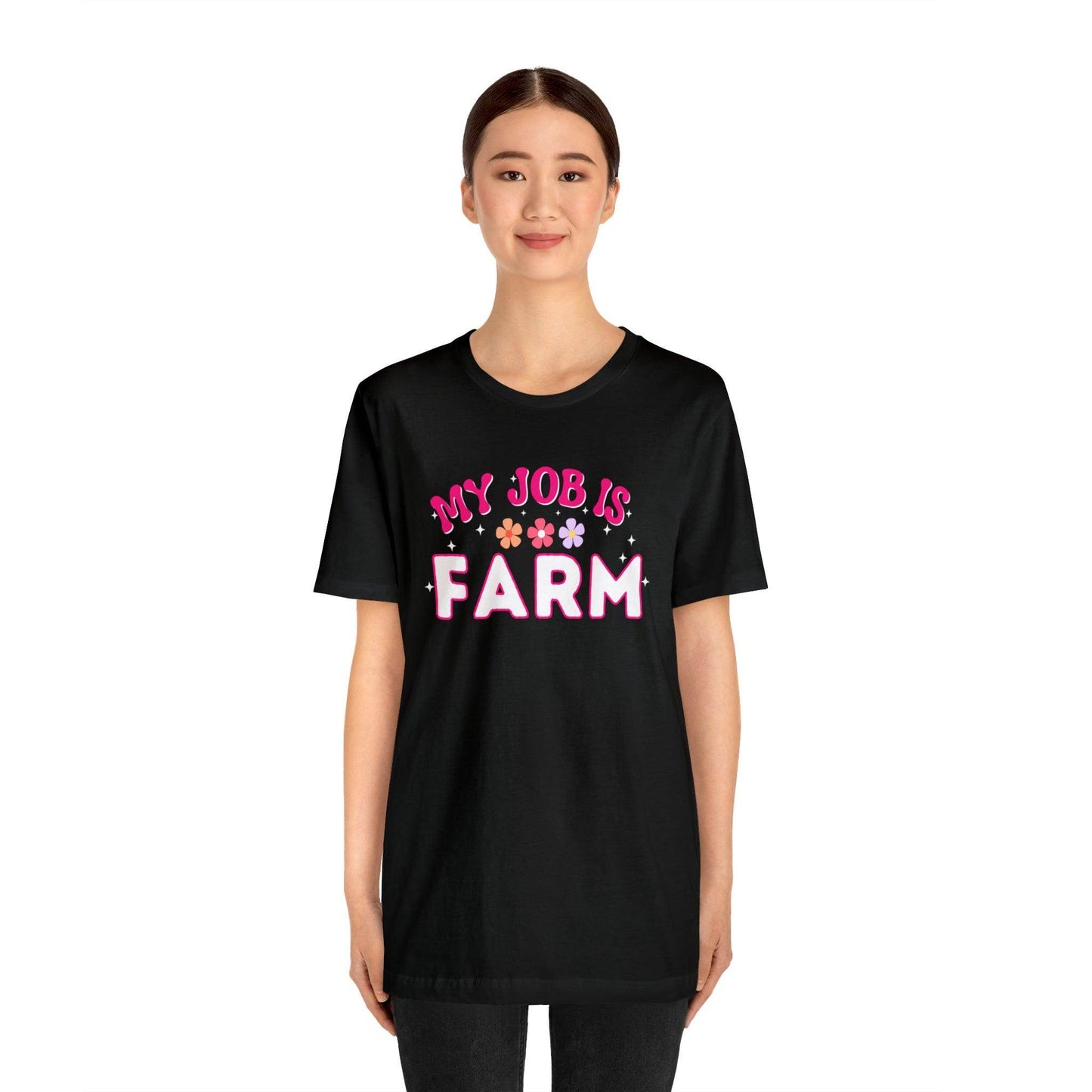 My Job is Farm Shirt Farmer Shirt Farming Shirt Homestead Gardening Shirt - Giftsmojo