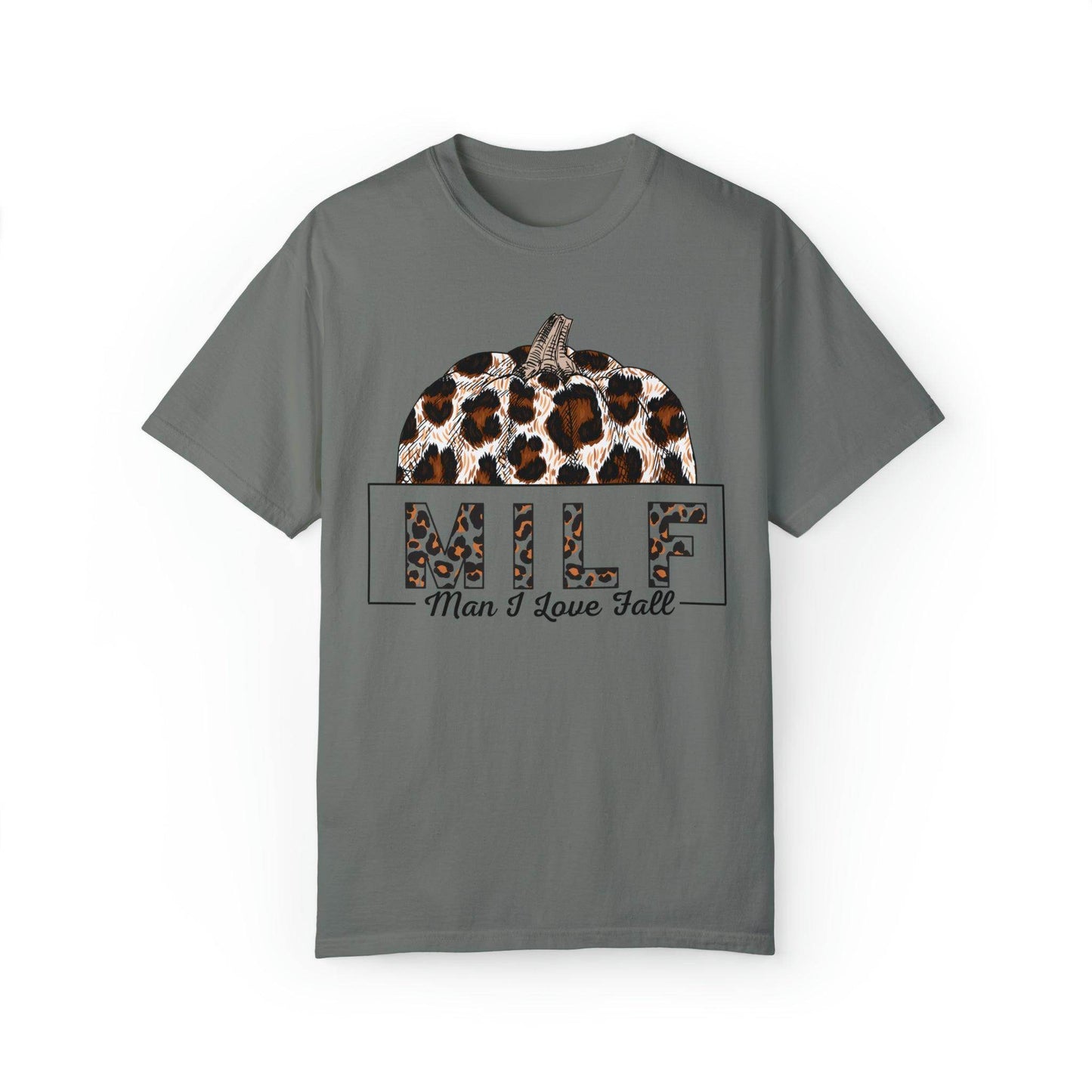 MILF Man I love Fall Gift for Fall Lover Shirt, Comfort Colors Funny Fall Shirts Gift, Thanksgiving Gift, Funny Halloween Shirts Sarcastic - Giftsmojo