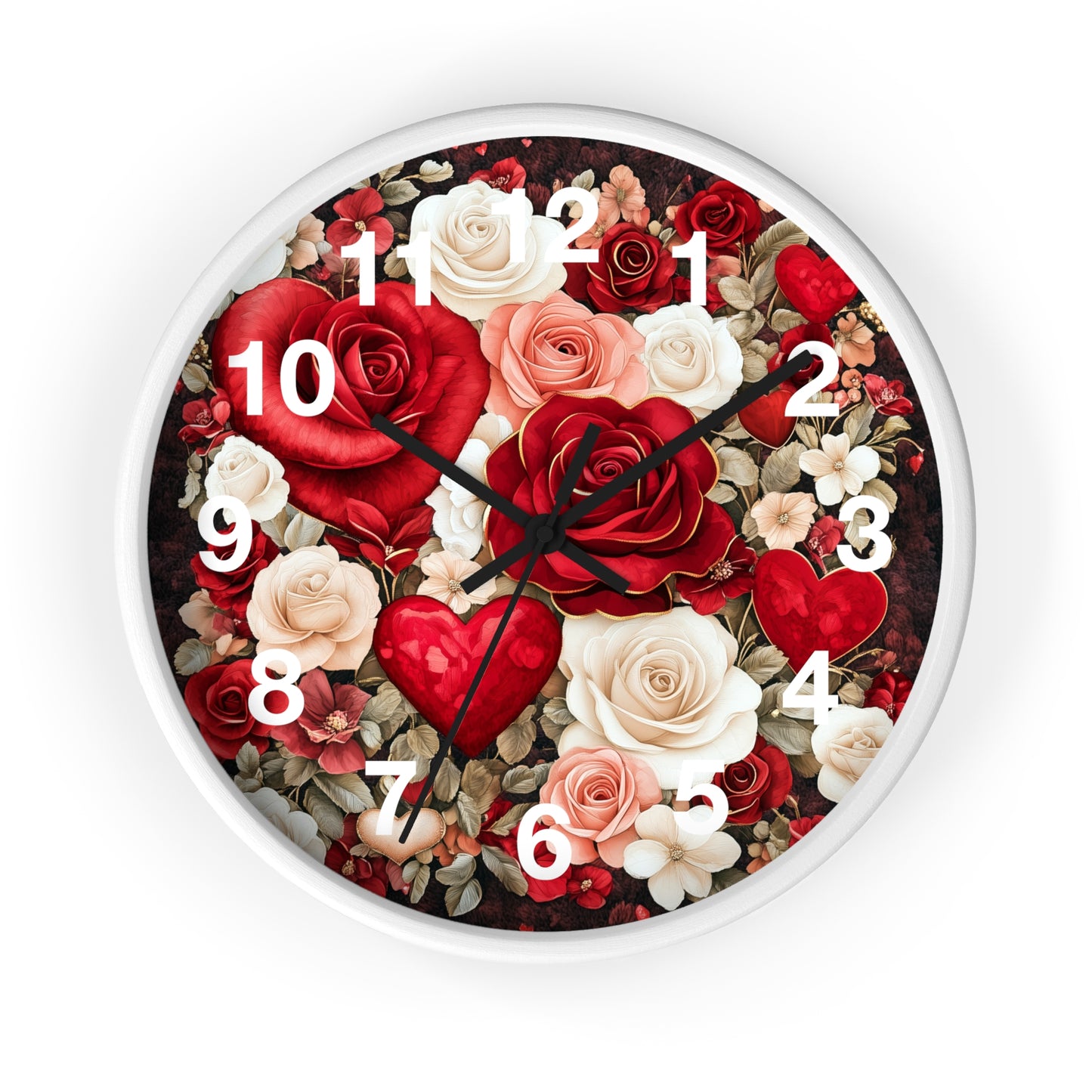 Flower Wall Clock - Botanic Home Decor