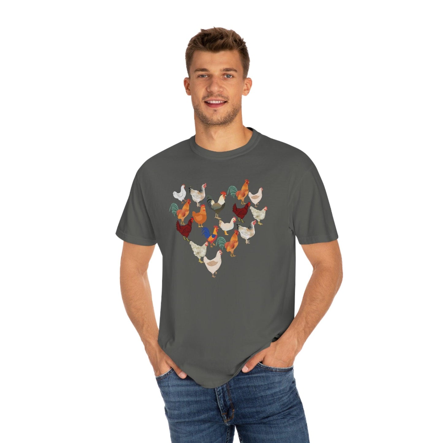 Love Chicken Shirt Chicken Tee Chicken Owner Gift - Gift For Chicken Lover gift - Giftsmojo