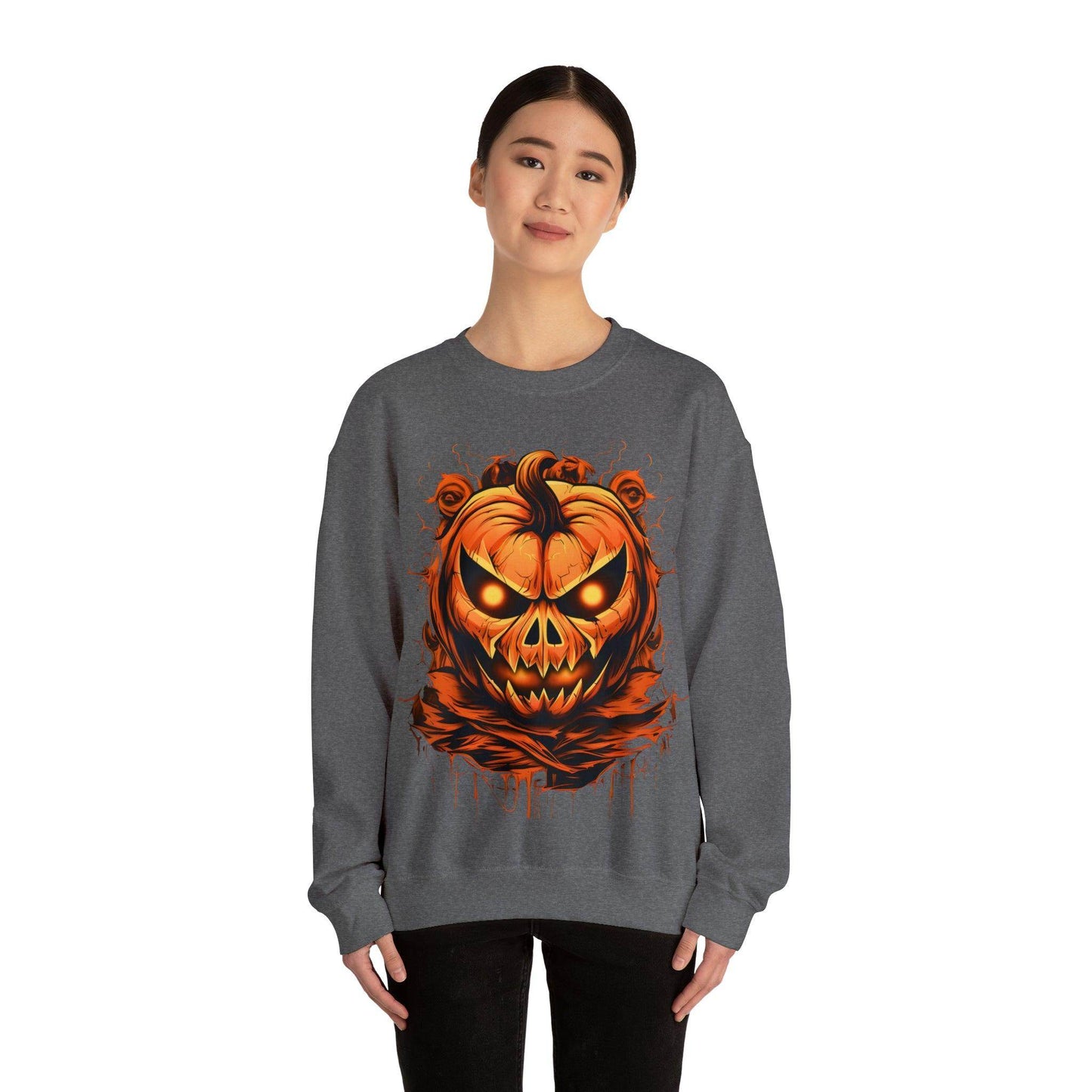 Scary Halloween Pumpkin Face Ghost Costume: Elevate Your Spook Factor - Giftsmojo