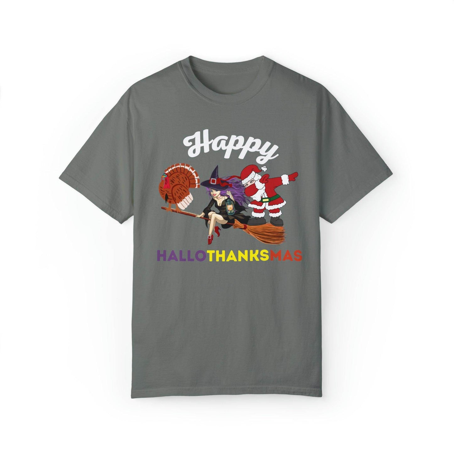 Happy HALLOTHANKSMAS Gift for Fall Halloween Thanksgiving Christmas Gift - Giftsmojo