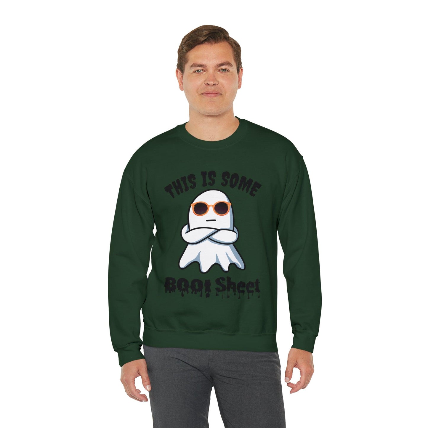 This Is Some Boo Sheet Funny HalloweenSweatshirt Funny Halloween Costume Spooky Season Tee Boo Ghost Sweatshirt Gift for Birthday Christmas