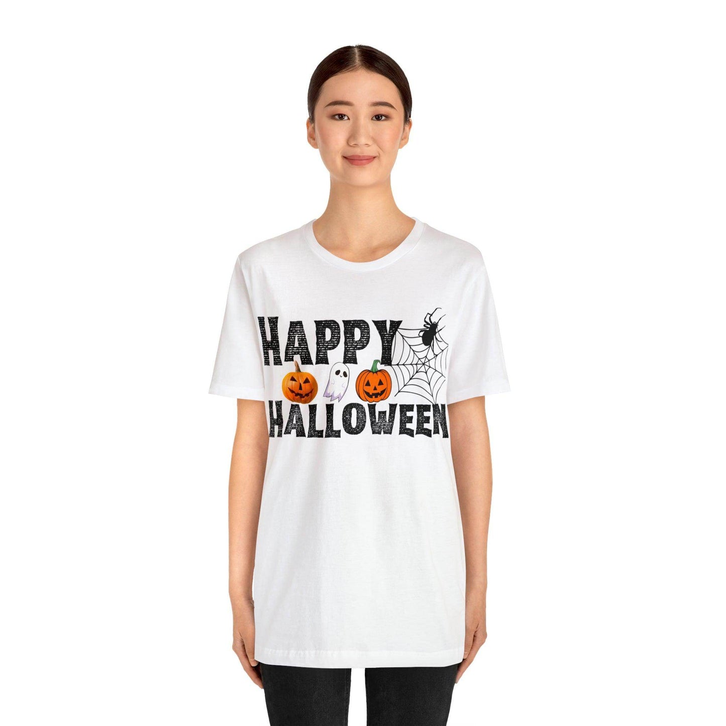Happy Halloween Pumpkin Ghost Spider Costume - Giftsmojo