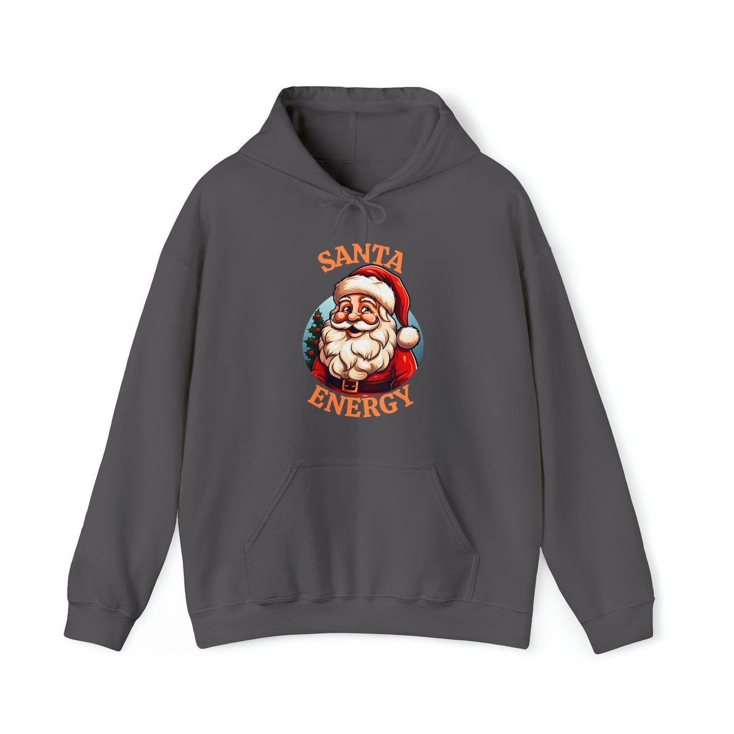 Santa Energy Christmas Sweatshirt Santa Hooded Sweatshirt Christmas Sweater Pullover Christmas Pullover Santa Claus Shirt - Giftsmojo