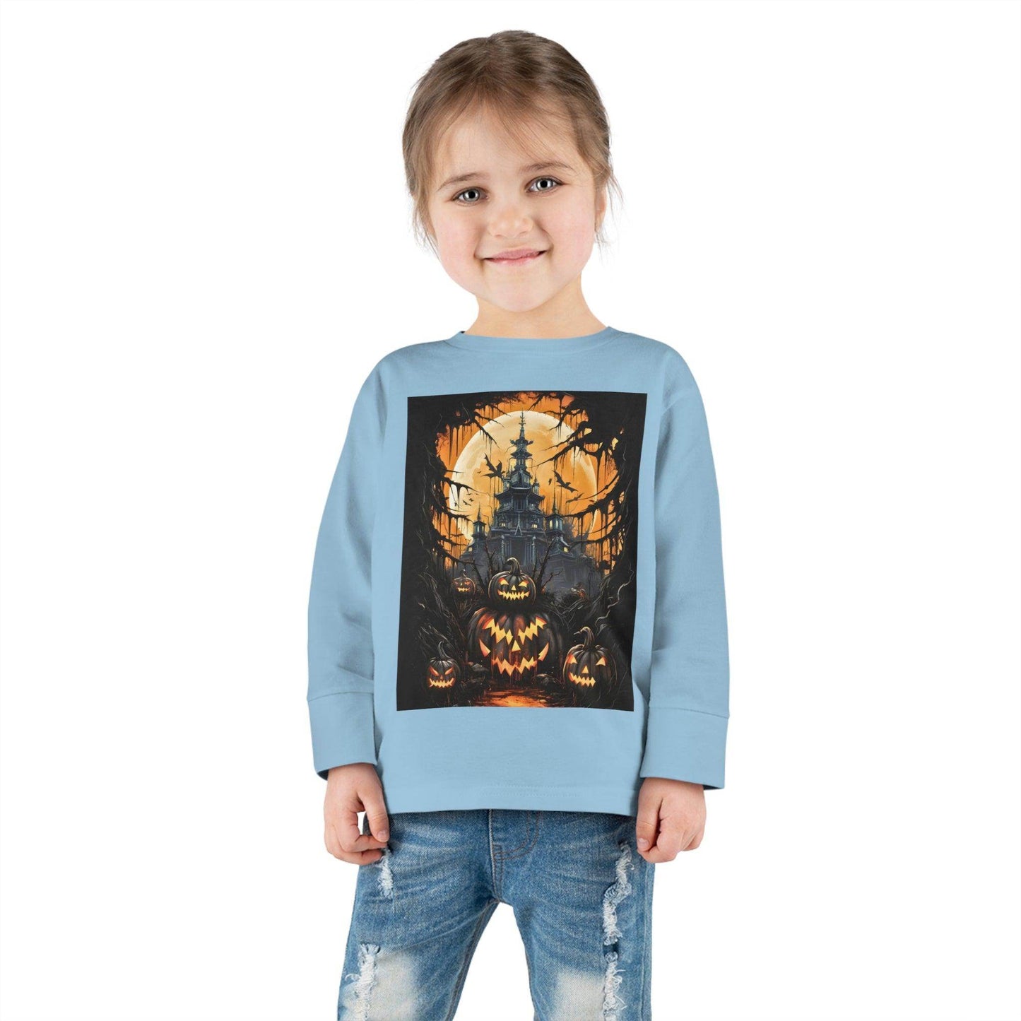 Kids Trick or Treat Outfit for Halloween Kids Jack O Lantern Shirt Kids Scary Faces Halloween Pumpkin Face Shirt Kids Halloween Shirt - Giftsmojo