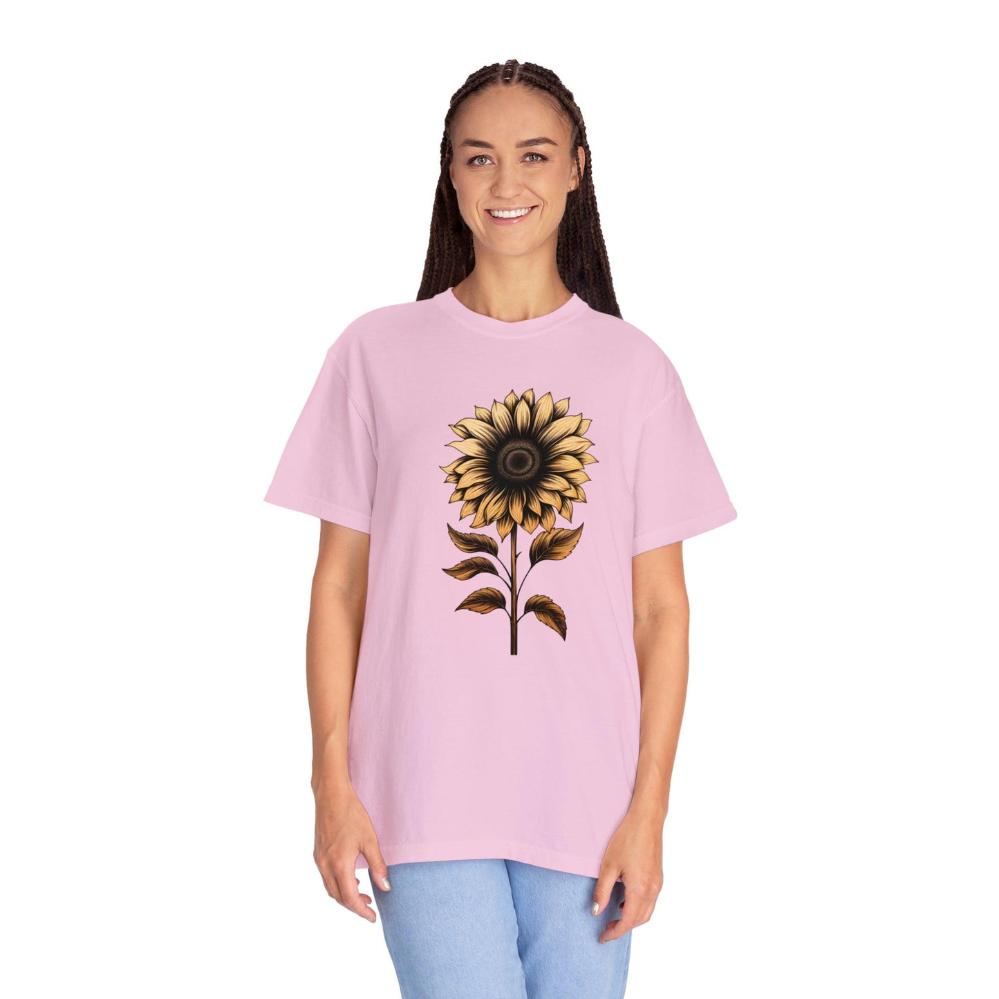 Vintage Sunflower Shirt Flower Shirt Aesthetic, Floral Graphic Tee Floral Shirt Flower T-shirt, Vintage Wild Flower Shirt Vintage Flower Shirt,
