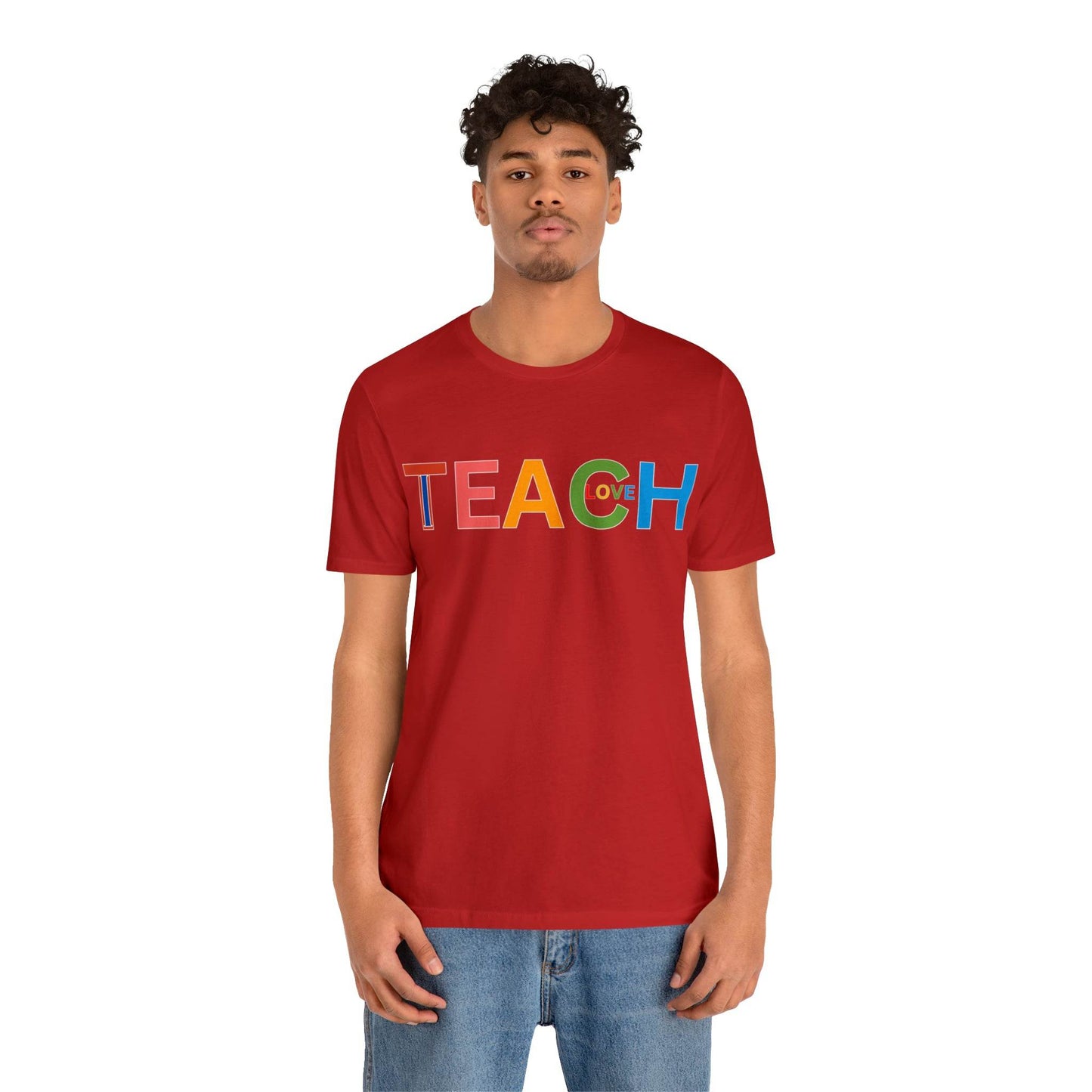 I Teach Love Shirt, Teacher Shirt, Teacher Appreciation Gift for Teachers - Giftsmojo