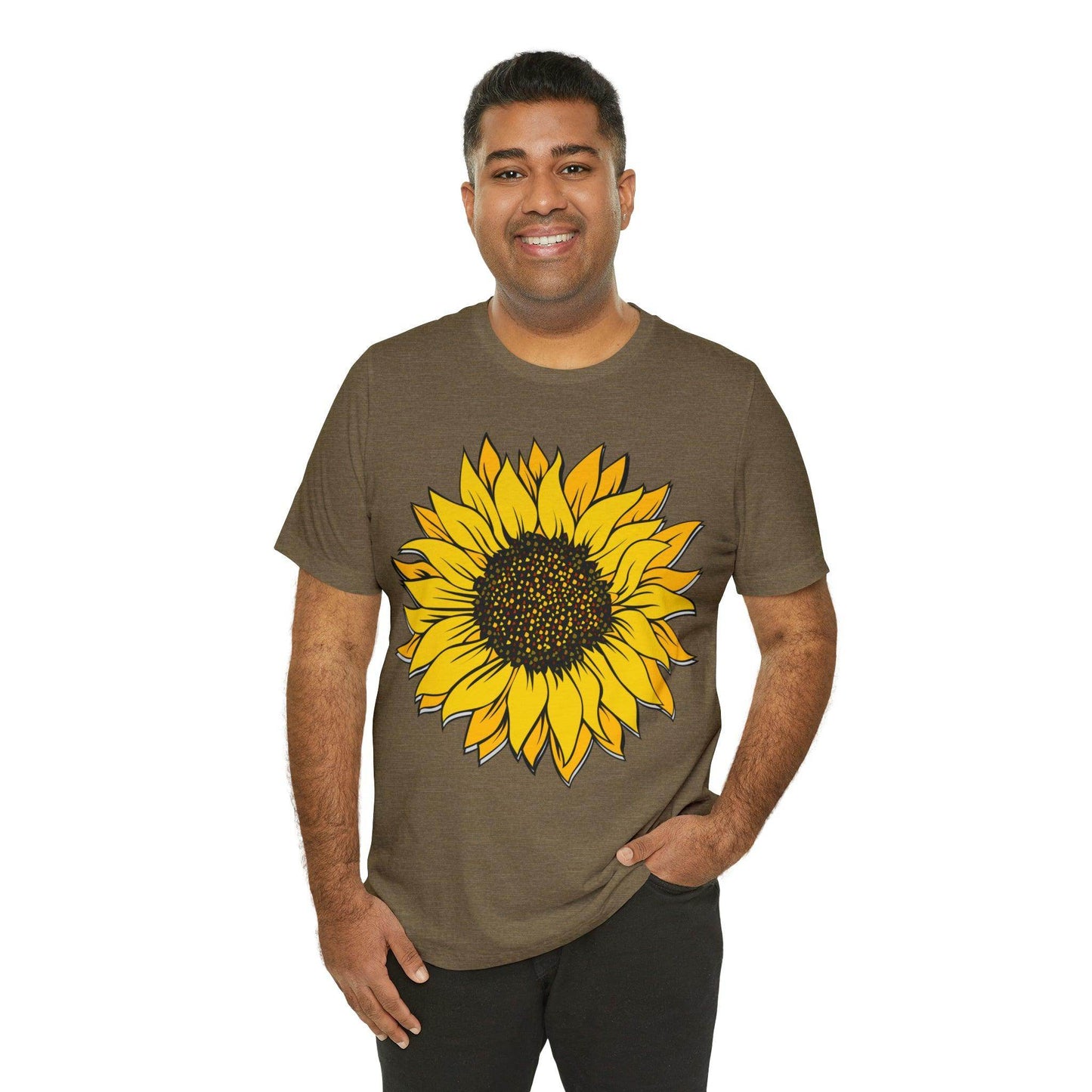 Sunflower Shirt, Floral Tee Shirt, Flower Shirt, Garden Shirt, Womens Fall Summer Shirt Sunshine Tee, Gift for Gardener, Nature lover shirt - Giftsmojo