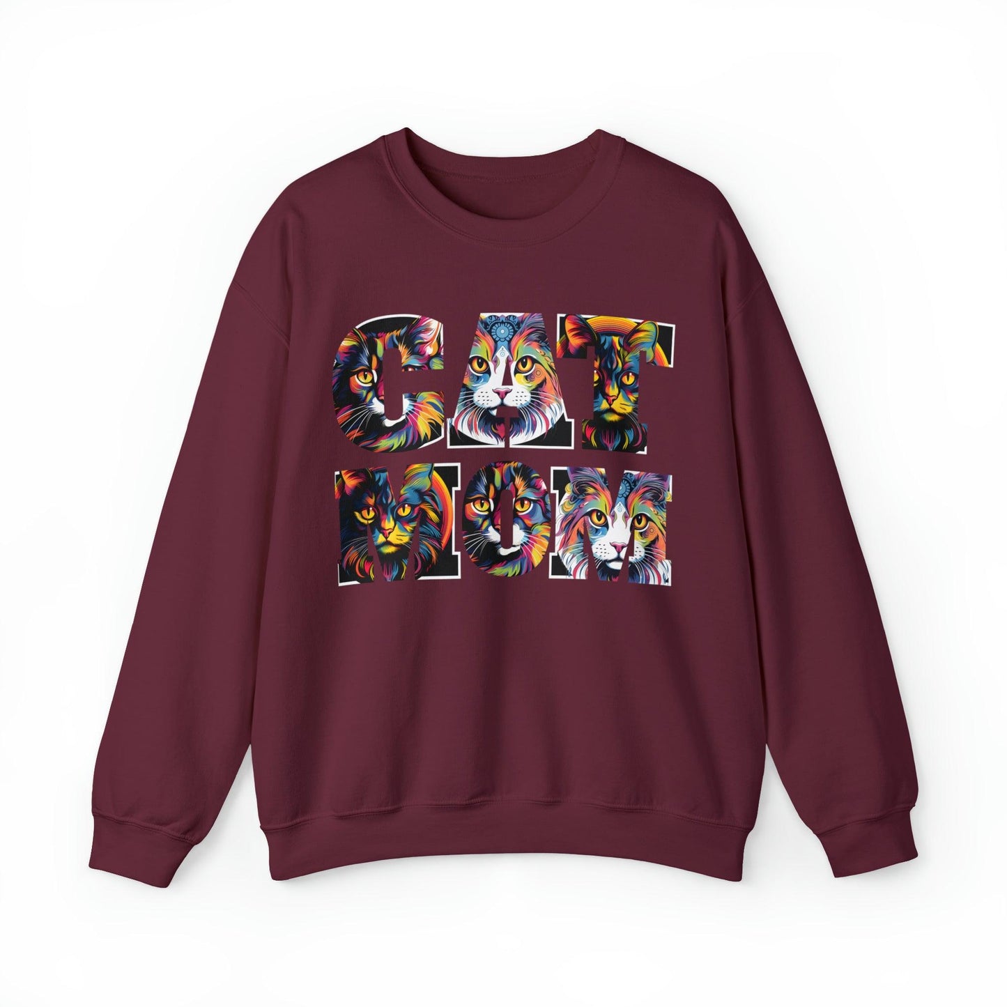 Vintage Cat Sweatshirt Cat Mom Sweatshirt Cat Crewneck Sweatshirt Cat Mom Gift Cat Lover Gift Animal Lover Cat Mama Shirt Cat Lover Sweater