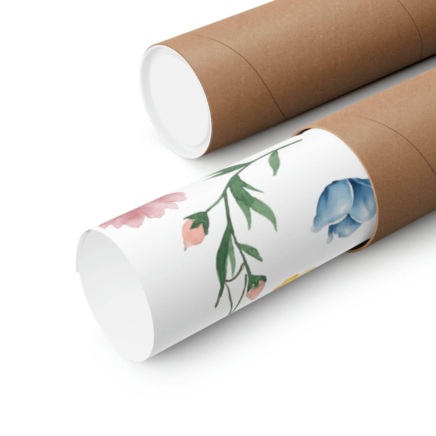 Wildflowers Watercolor Vertical Poster - Giftsmojo