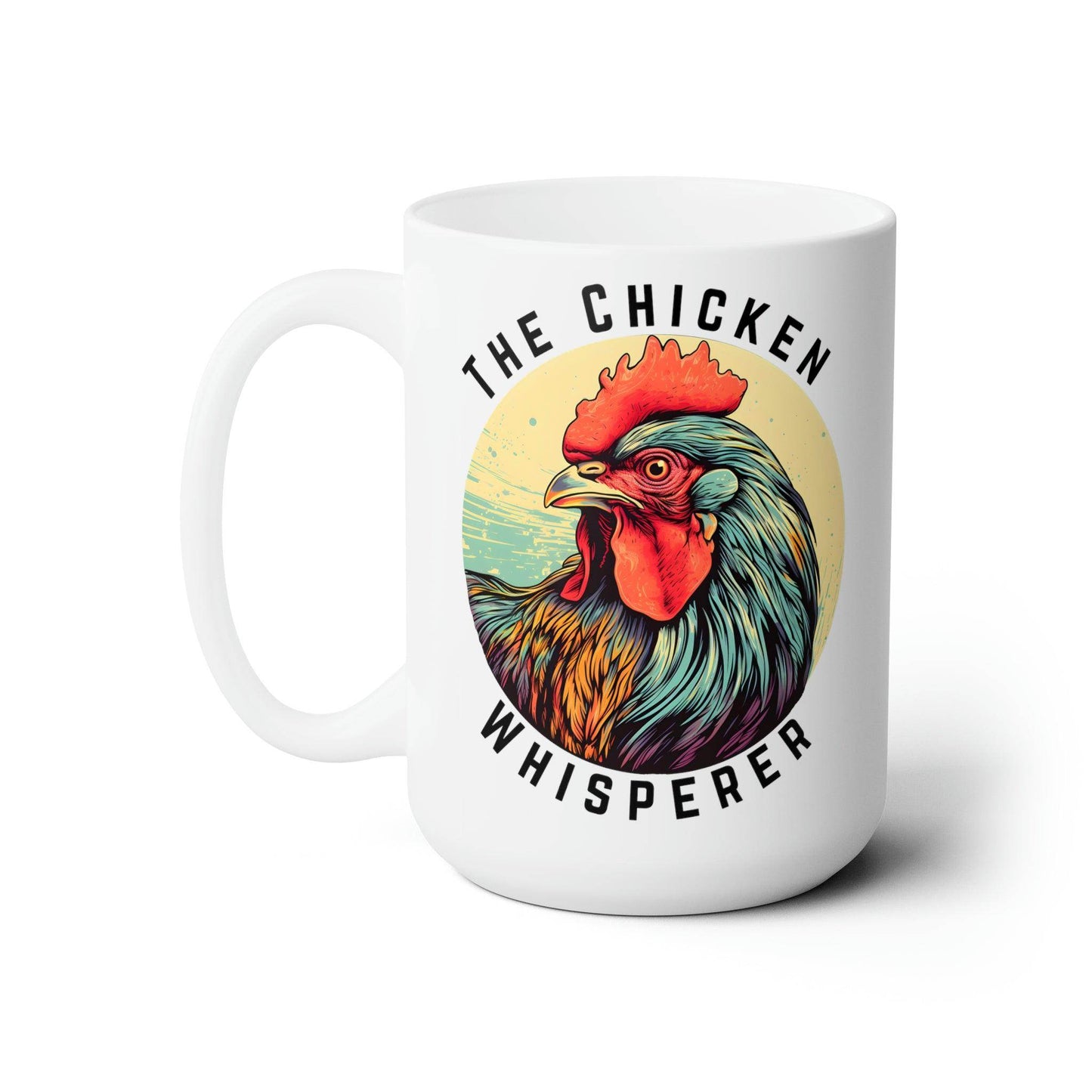 The Chicken Whisperer Mug Chicken Coffee Mug, Chicken lovers Mug Chicken Lover Gift for her, Funny Chicken Cup, Roster Mug Retro Vintage Mug - Giftsmojo