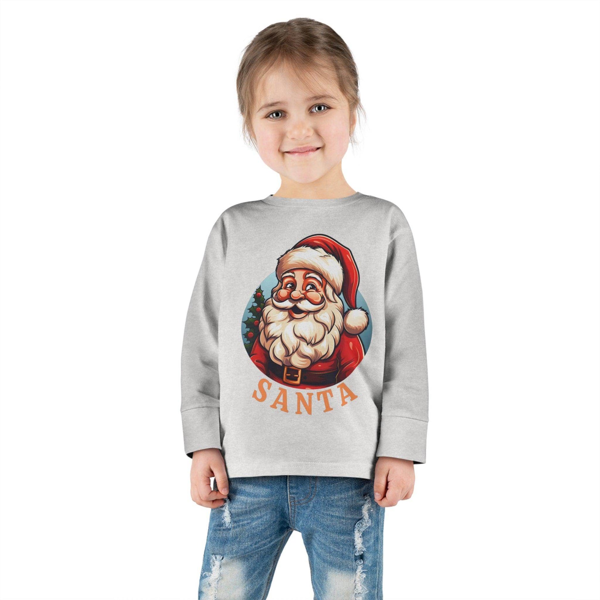 Kids Santa Shirt For Christmas Shirt for Kids Christmas Outfit for Kids - Giftsmojo