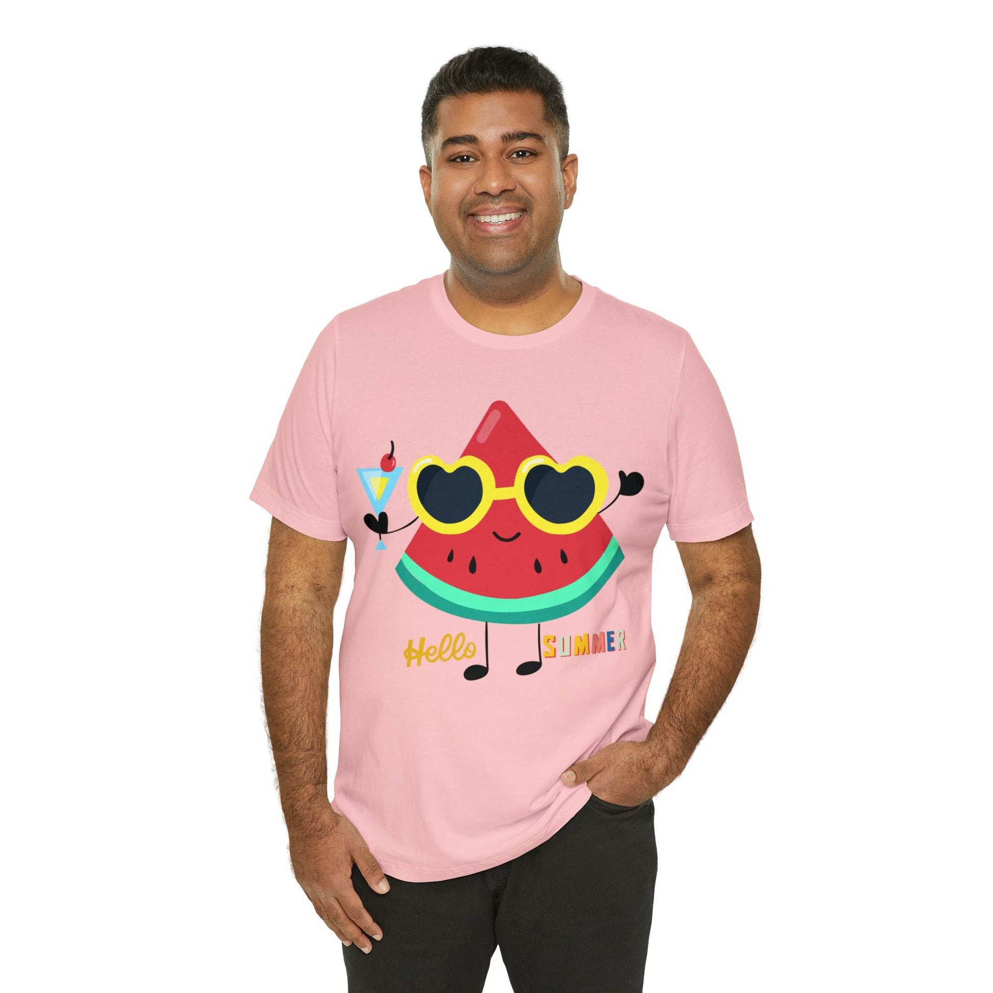 Funny Hello Summer Shirt, Water Mellon shirt, Summer shirts for women and men - Giftsmojo